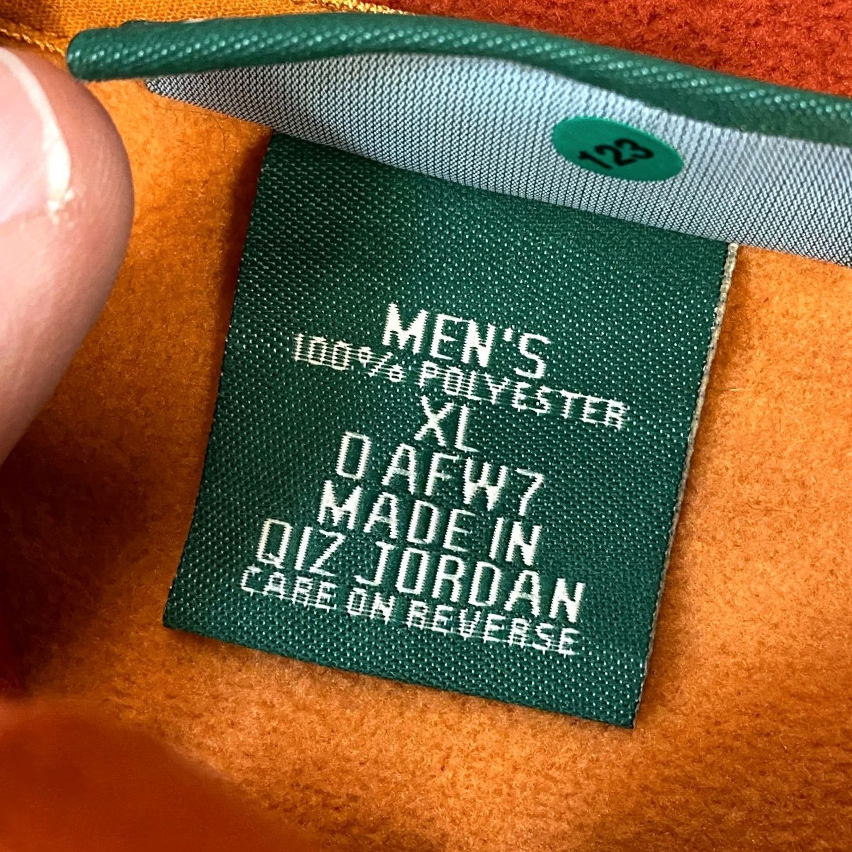Vintage L.L. Bean Jacket Fleece Men XL Orange Polartec Full Zip Heritage Hiking Size US XL / EU 56 / 4 - 4 Thumbnail