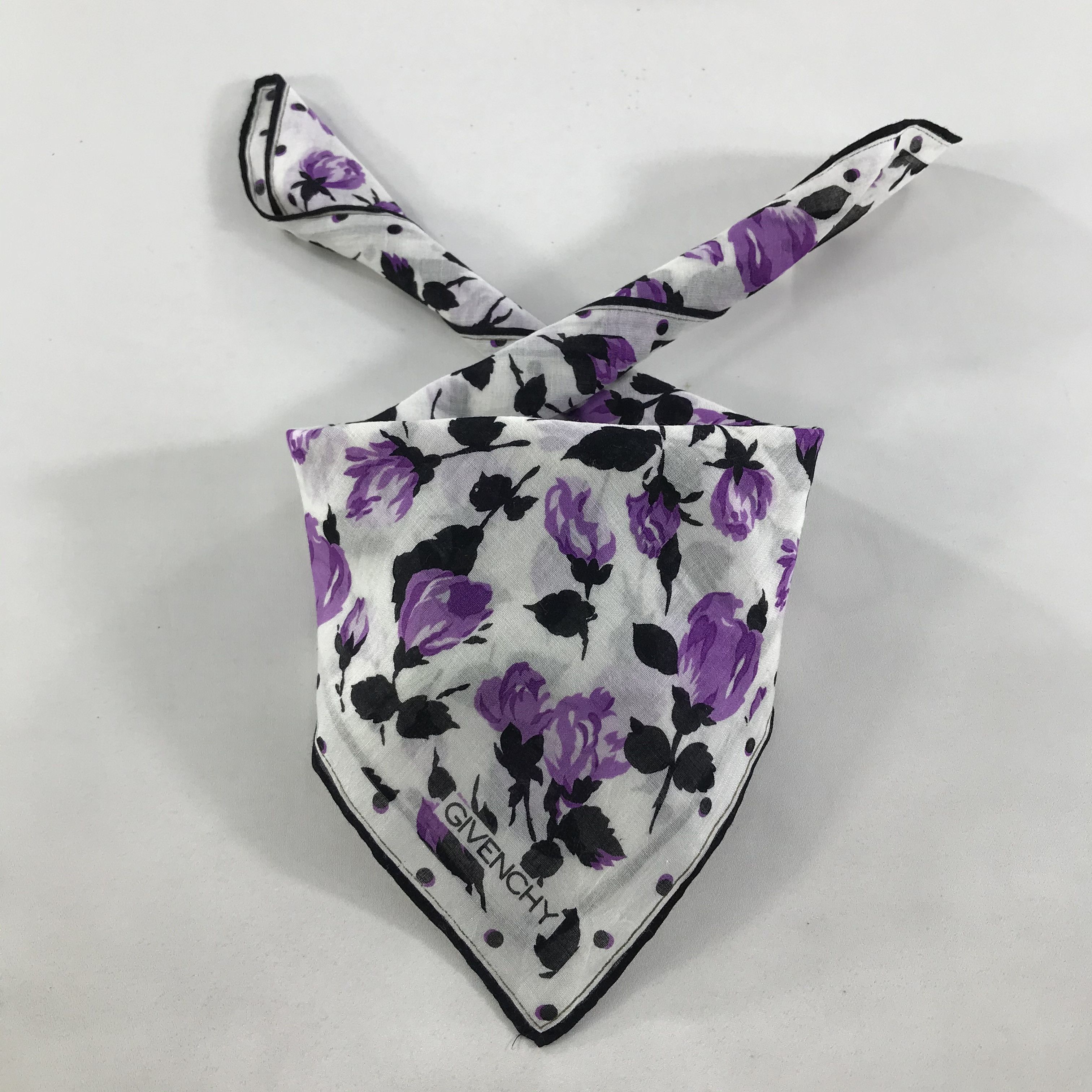 Vintage Givenchy Bandana / Handkerchief / Neckerchief - S1350 Size ONE SIZE - 3 Thumbnail