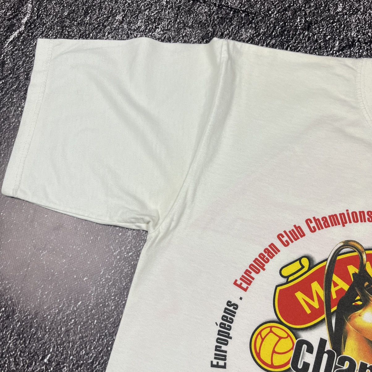 Vintage 1999 Manchester United champions vintage t-shirt soccer hype Size US S / EU 44-46 / 1 - 5 Thumbnail