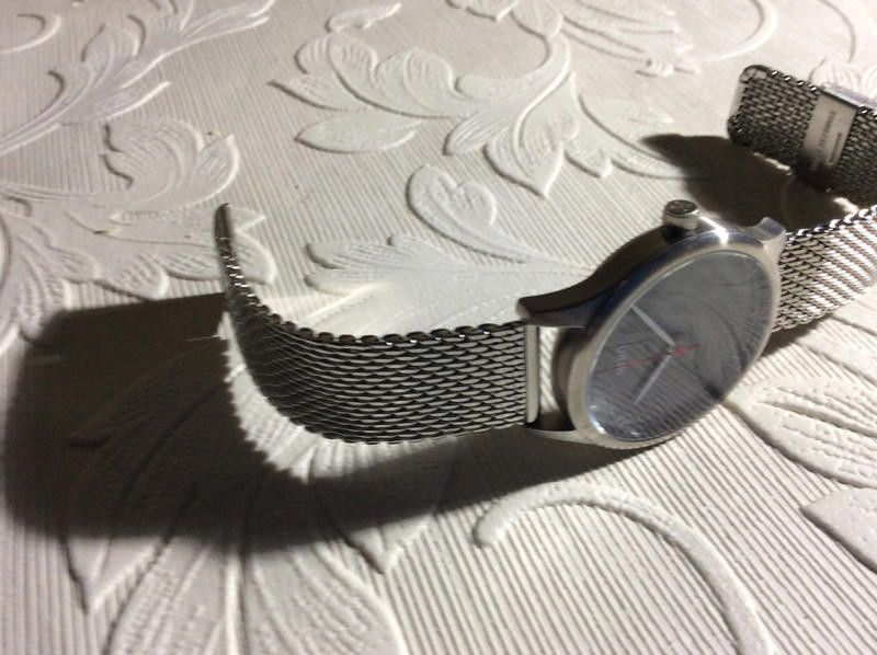 Designer Miro men's grey dial mesh stainless steel bracelet watch Size ONE SIZE - 9 Thumbnail