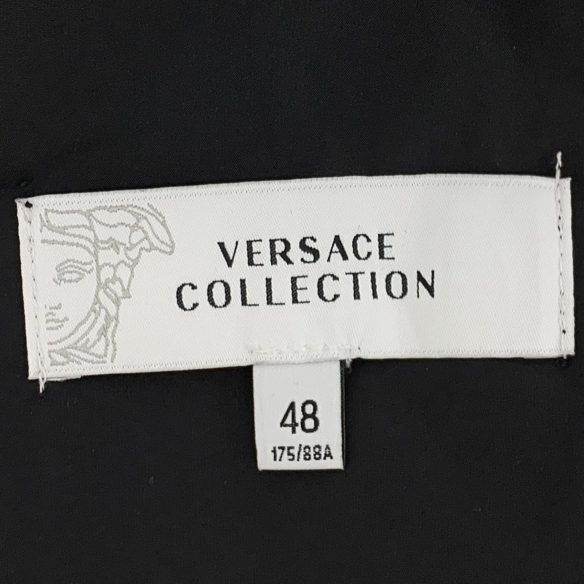 Versace Versace Badge Zip Jacket Black (48) Size US M / EU 48-50 / 2 - 5 Thumbnail
