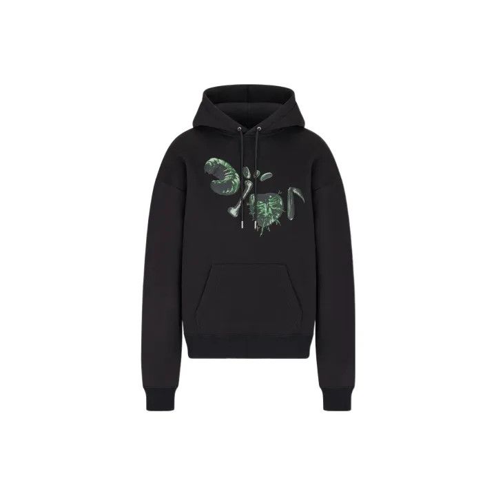 Dior Dior x Travis Scott Black Hoodie 0079 Size US S / EU 44-46 / 1 - 1 Thumbnail