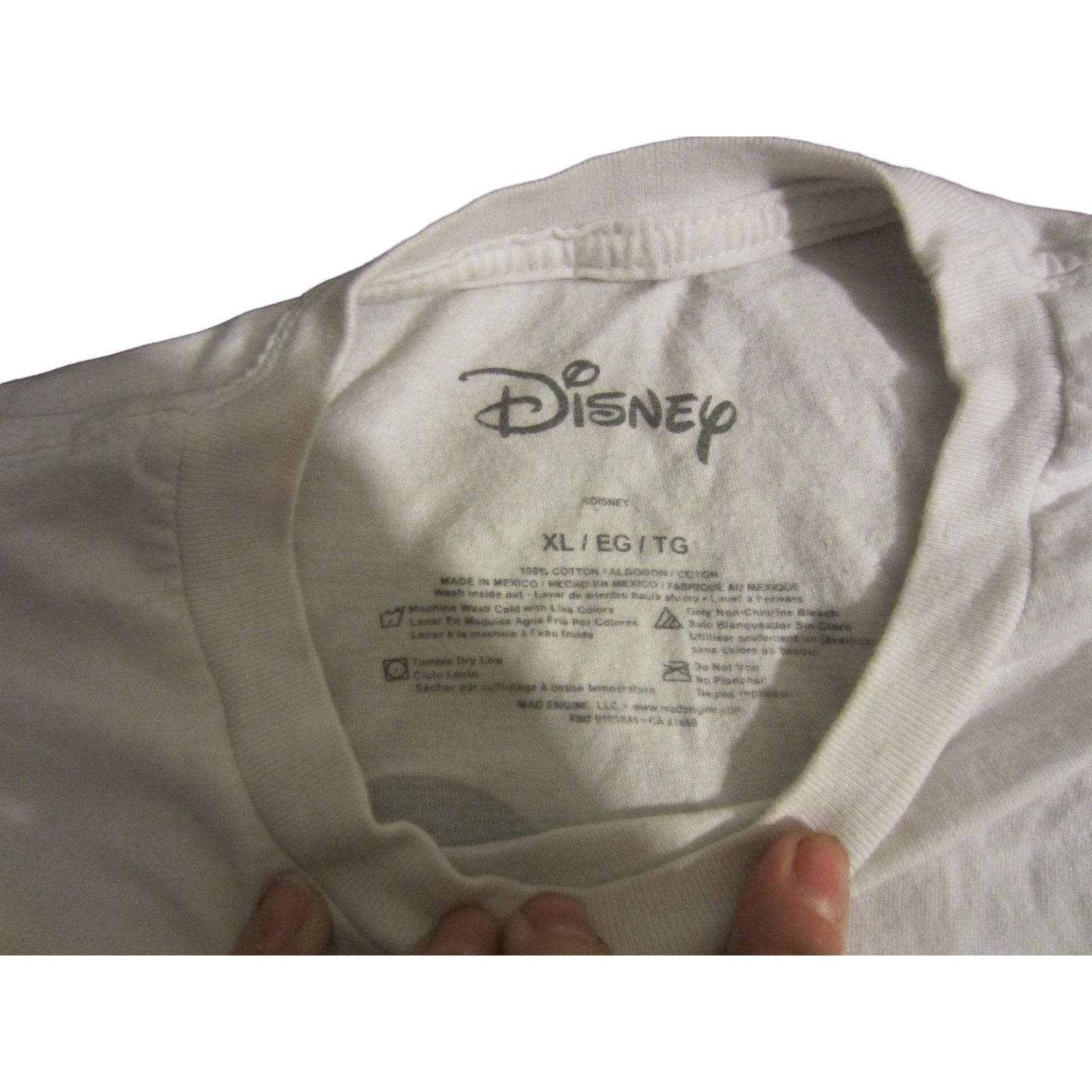 Disney Vintage Y2K Disney Mickey Mouse Graphic T-Shirt White Tee XL Size XL / US 12-14 / IT 48-50 - 5 Thumbnail