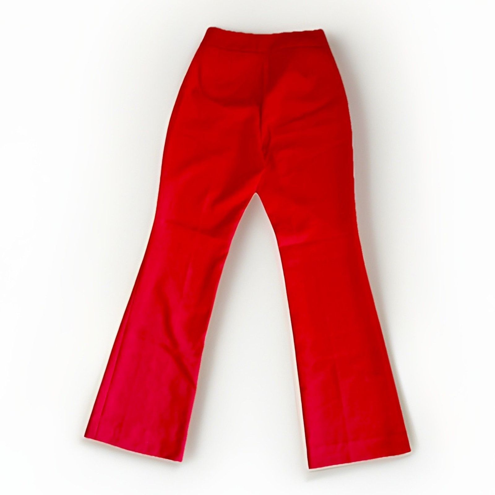 Banana Republic Banana Republic Red Slim Flare Pants Size 2 Women's Size 26" / US 2 / IT 38 - 6 Thumbnail