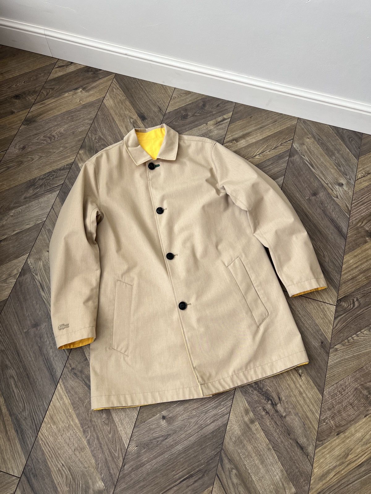 Lacoste × Vintage Vintage Lacoste Reversible Water Resistant Coat Size US S / EU 44-46 / 1 - 3 Thumbnail
