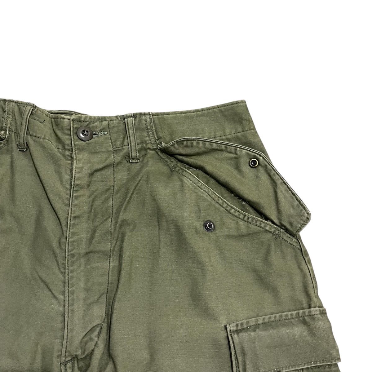 Vintage 70s M65 True Vintage Military War Cargo Pant Amikaji Style Size US 31 - 5 Thumbnail