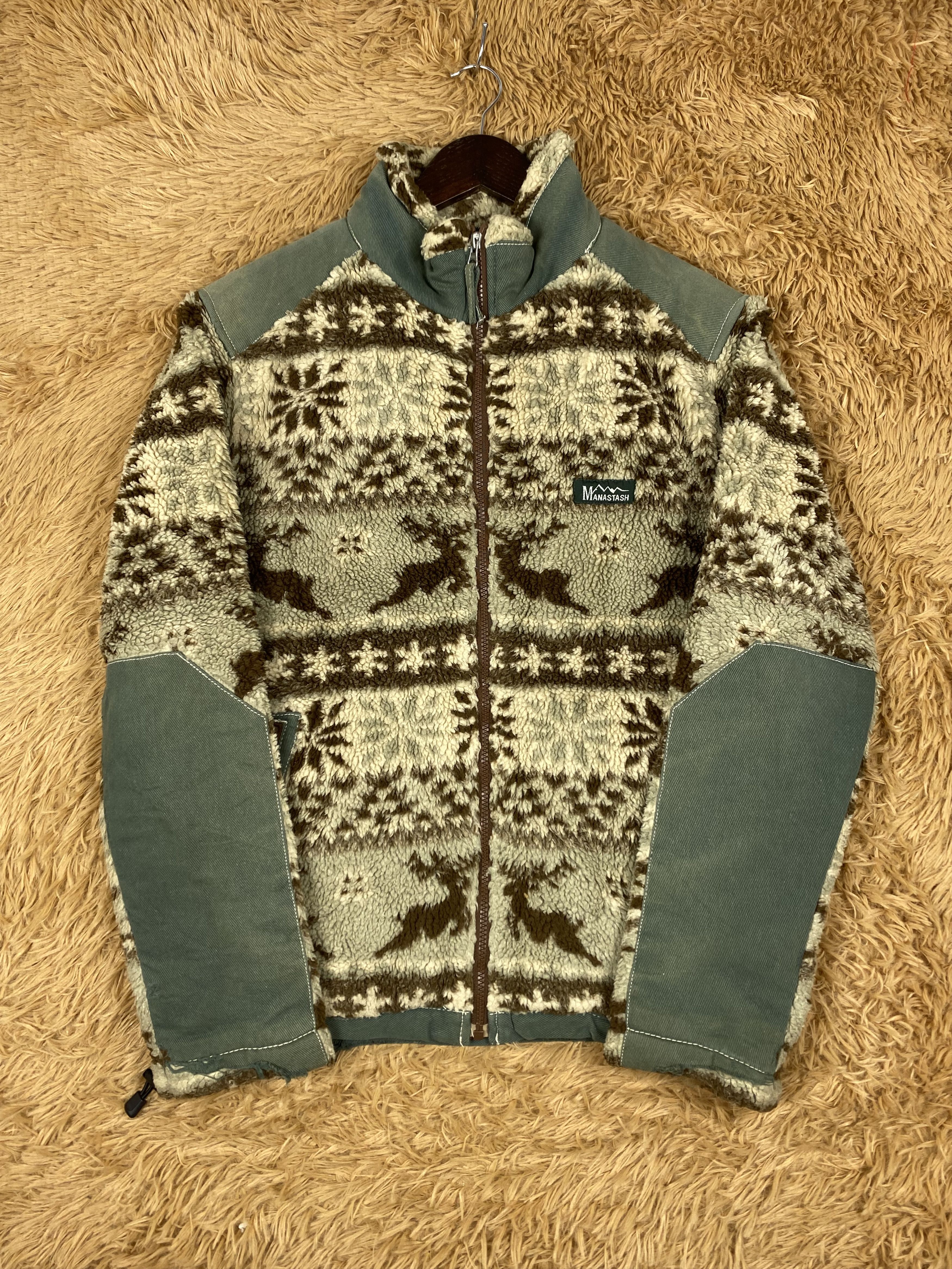 Manastash Vintage Manastash Fleece Jacket DJ0848 Size US L / EU 52-54 / 3 - 4 Thumbnail