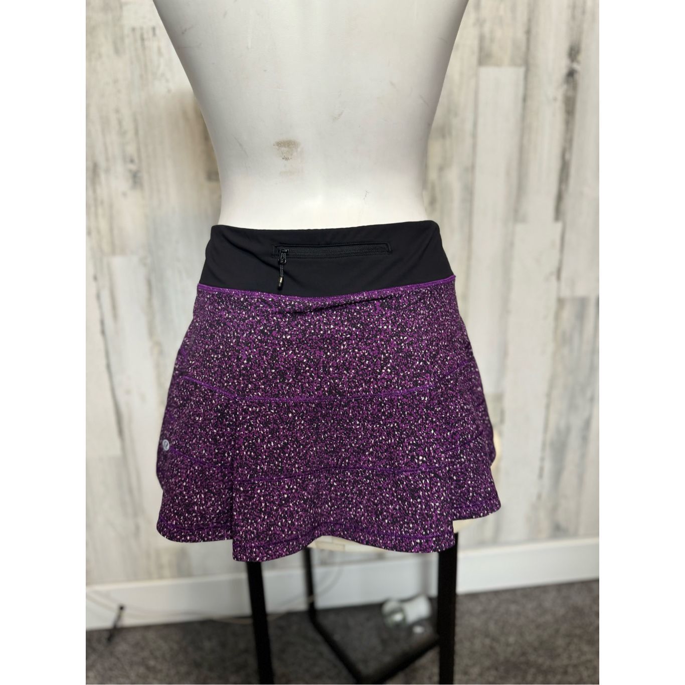 Lululemon Lululemon Purple Speckled Athletic Skort Size 6 Built-In Sho Size 27" / US 4 / IT 40 - 9 Thumbnail