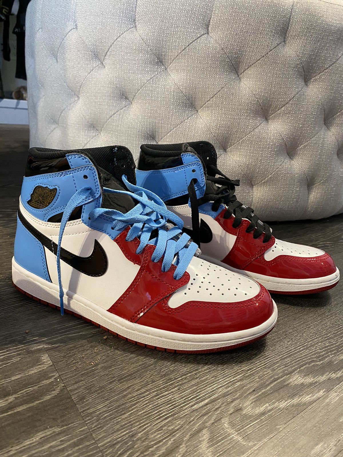 Jordan 1 Retro High Fearless UNC Chicago Men’s 8