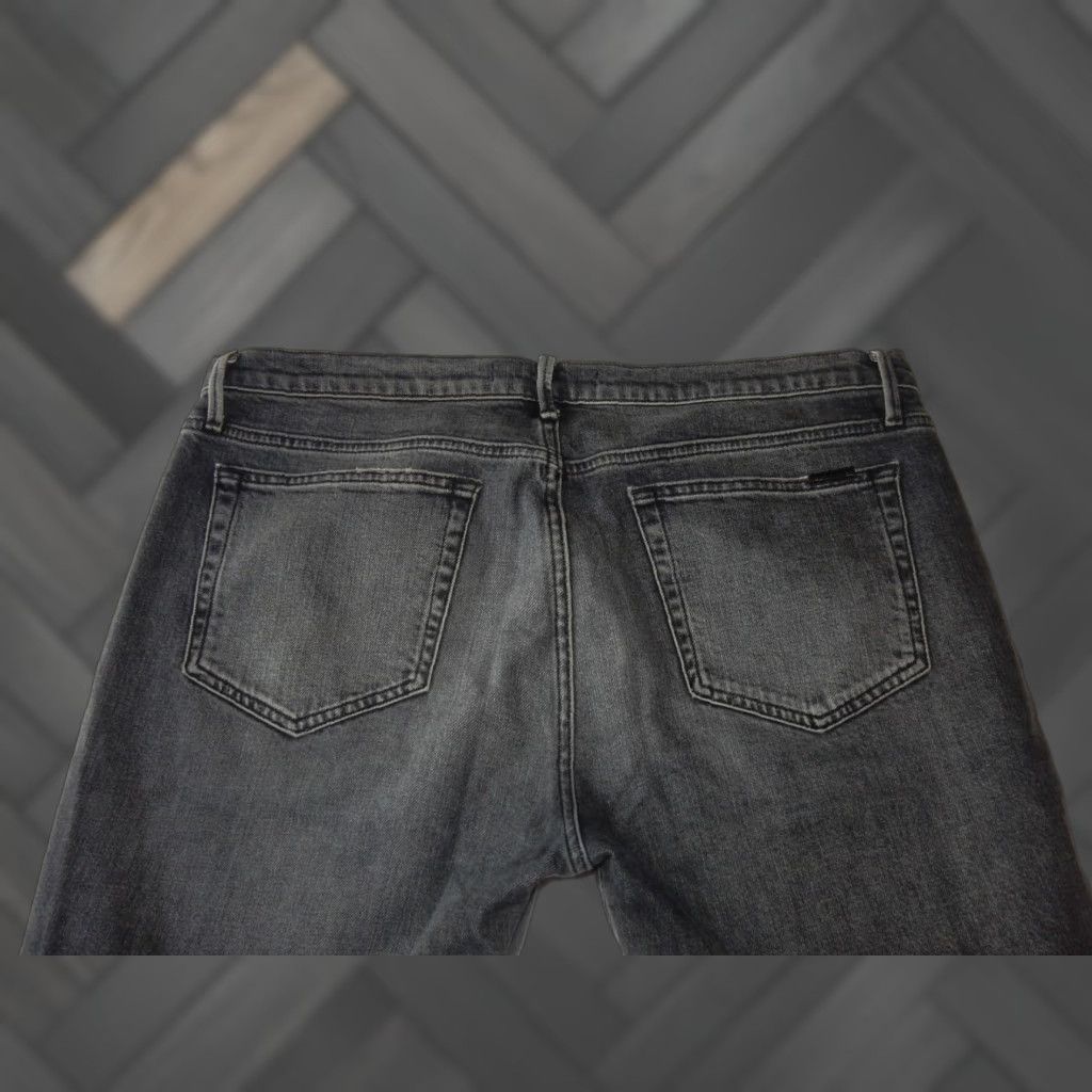 Vintage Joe's Jeans Slim Straight Denim Jeans 36x35 Men Black 36 35 Inseam Slim Fit Kinetic Asher Mens Size US 36 / EU 52 - 1 Thumbnail
