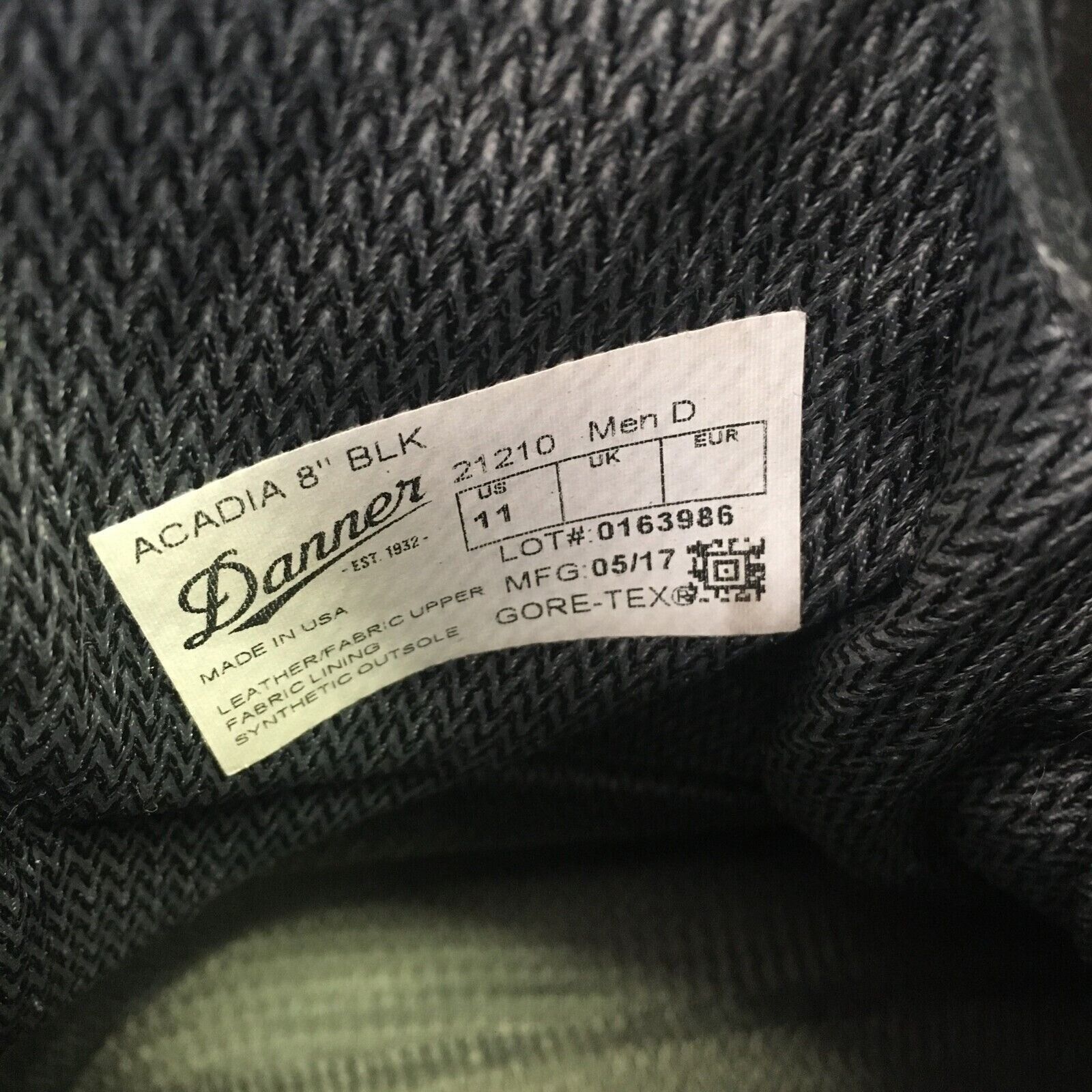 Danner Danner 21210 Acadia Soft Toe GoreTex Work Boots Mens 11 D Size US 11 / EU 44 - 4 Thumbnail