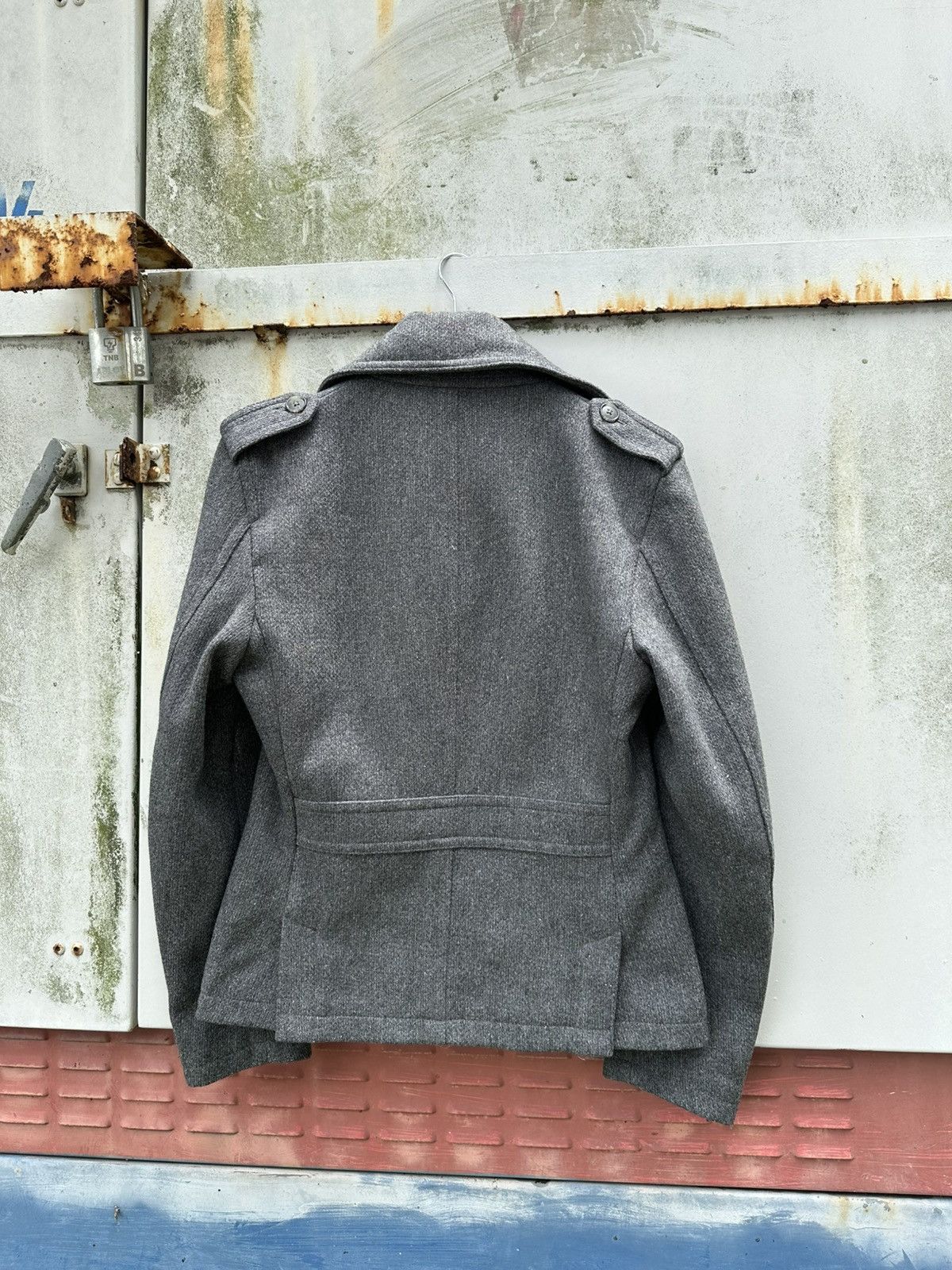 Tornado Mart 👹Tornado Mart Japan Double Breasted Wool Jacket (Woman) Size US S / EU 44-46 / 1 - 4 Thumbnail