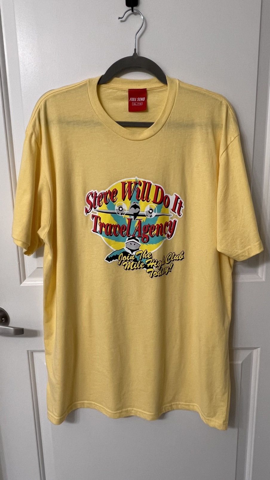 Full Send Steve Will DoIt Travel Agency Tee Size US XL / EU 56 / 4 - 1 Thumbnail