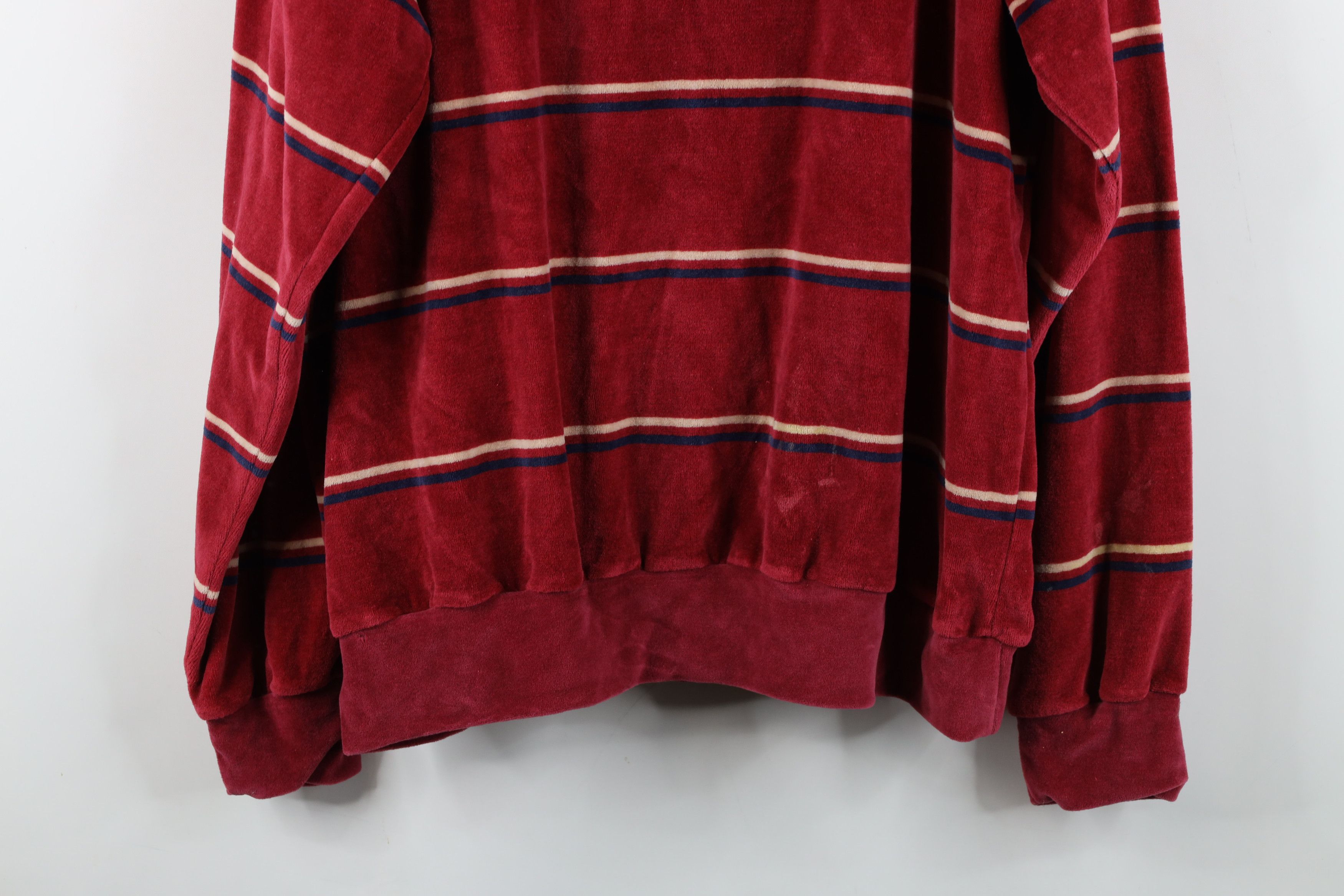 Vintage Deadstock Vintage 70s Streetwear Striped Rugby Polo Shirt Size US XL / EU 56 / 4 - 13 Thumbnail