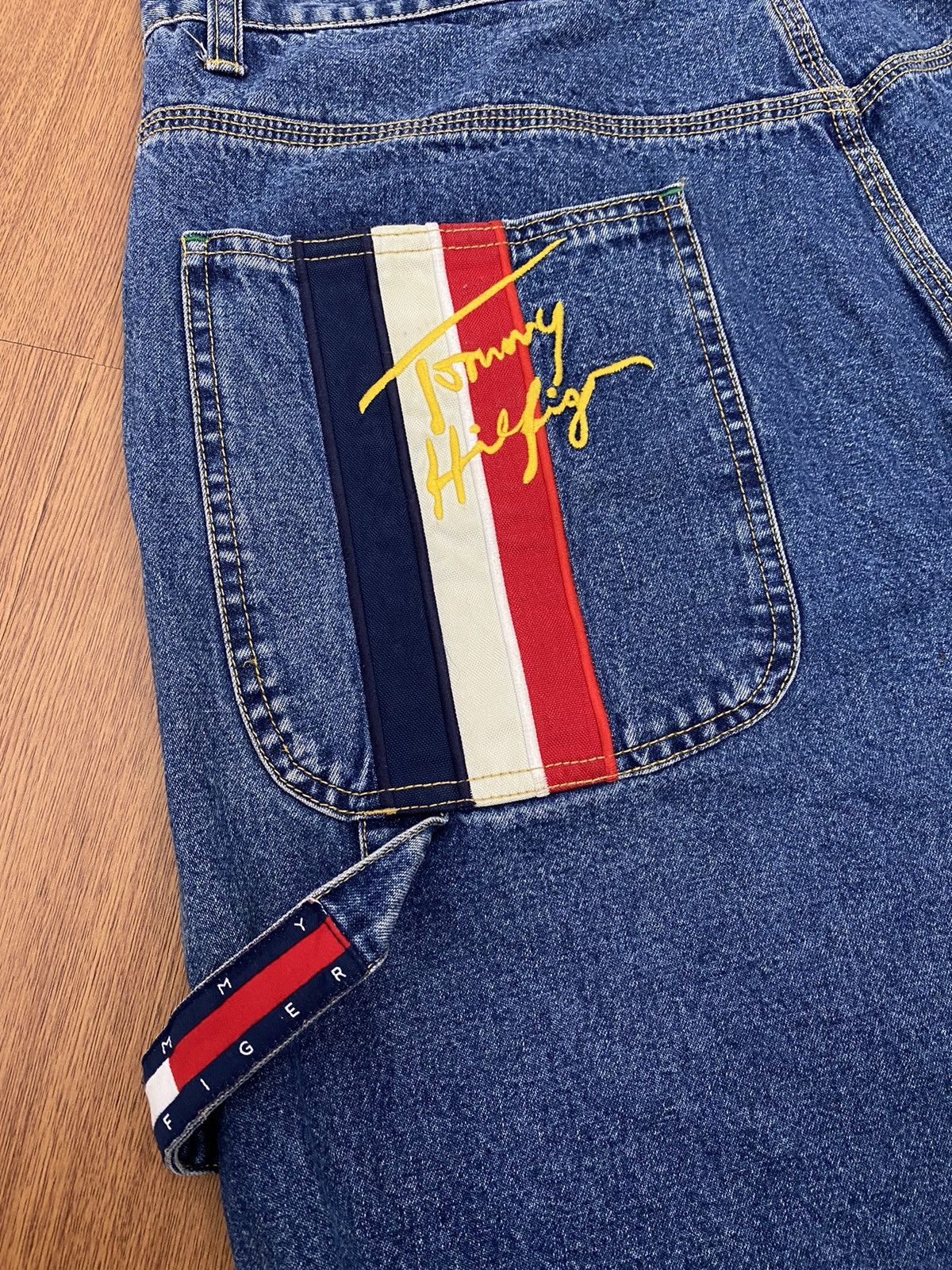 Tommy Hilfiger × Vintage Y2K Jorts Tommy hilfiger denim Size US 38 / EU 54 - 4 Thumbnail