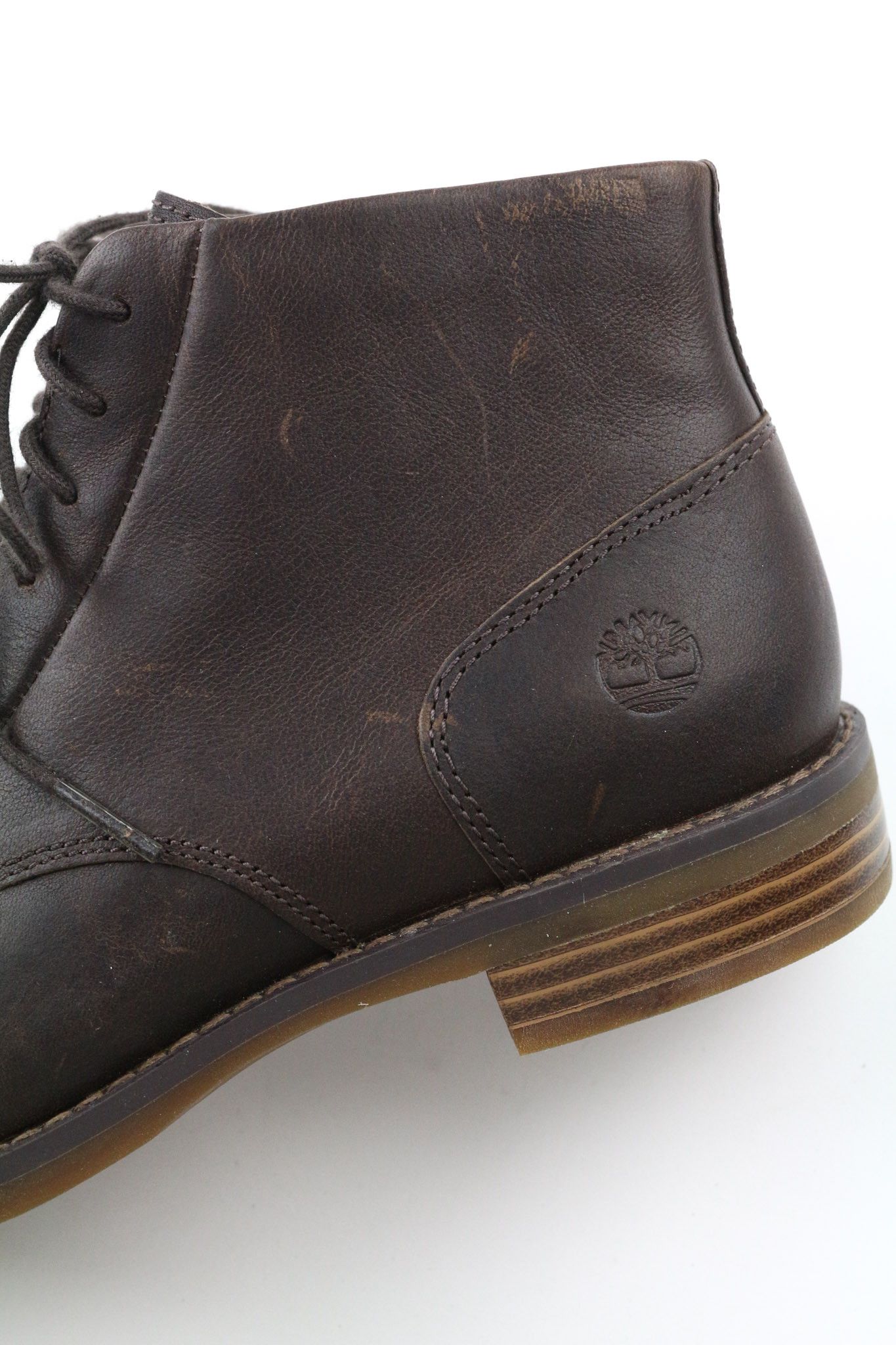 Timberland A23FH UK4 Leather Brown 79590 Size US 6 / IT 36 - 12 Thumbnail