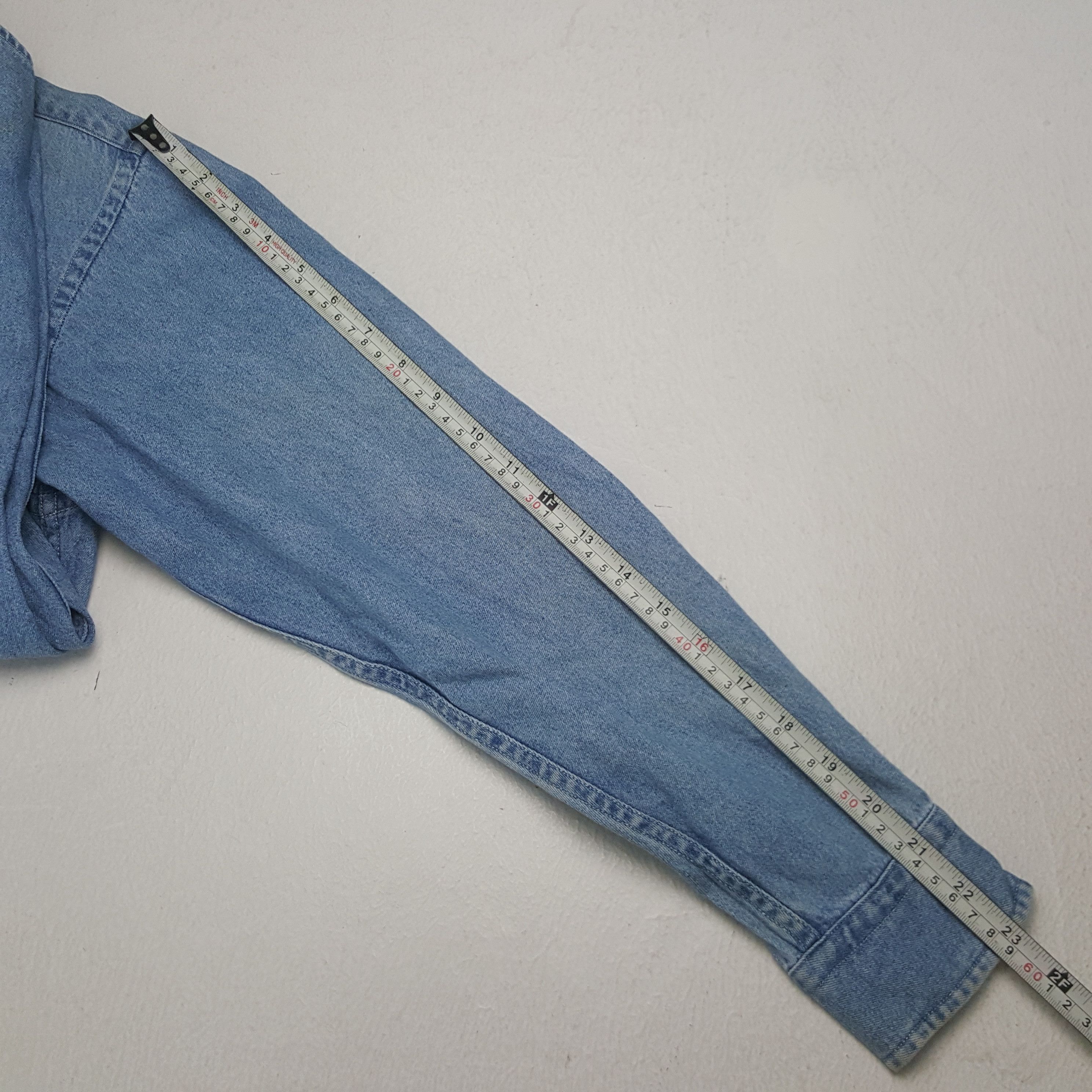 Polo Ralph Lauren × Vintage Vintage Polo Ralph Lauren Denim Button Up Shirt Size US S / EU 44-46 / 1 - 6 Thumbnail