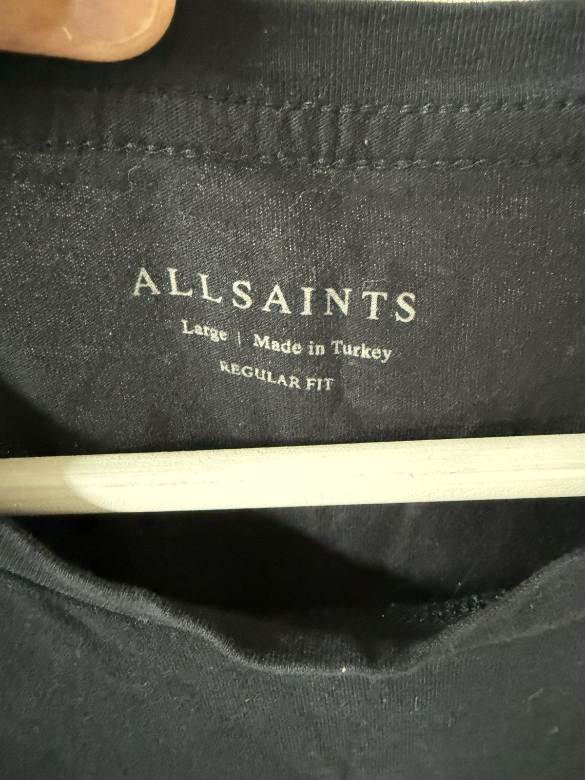 Allsaints Regular Fit Logo T-Shirt Size US L / EU 52-54 / 3 - 3 Thumbnail