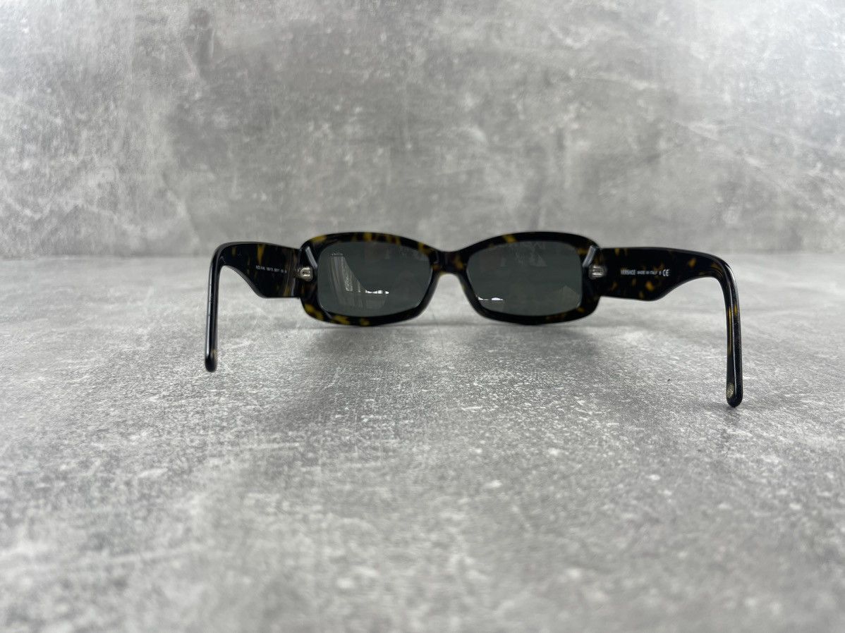 Versace Vintage Versace Sunglasses Unisex Tortoise Brown Y2K Size ONE SIZE - 6 Thumbnail