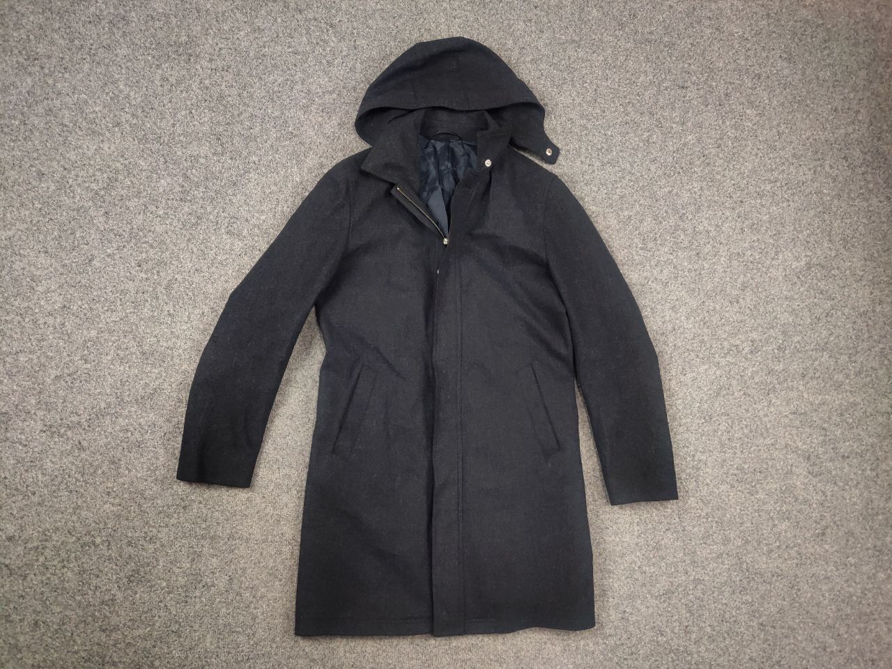 Bonnegueule BonneGueule Schoeller switzerland wool raincoat Zip Jacket Size US S / EU 44-46 / 1 - 2 Thumbnail