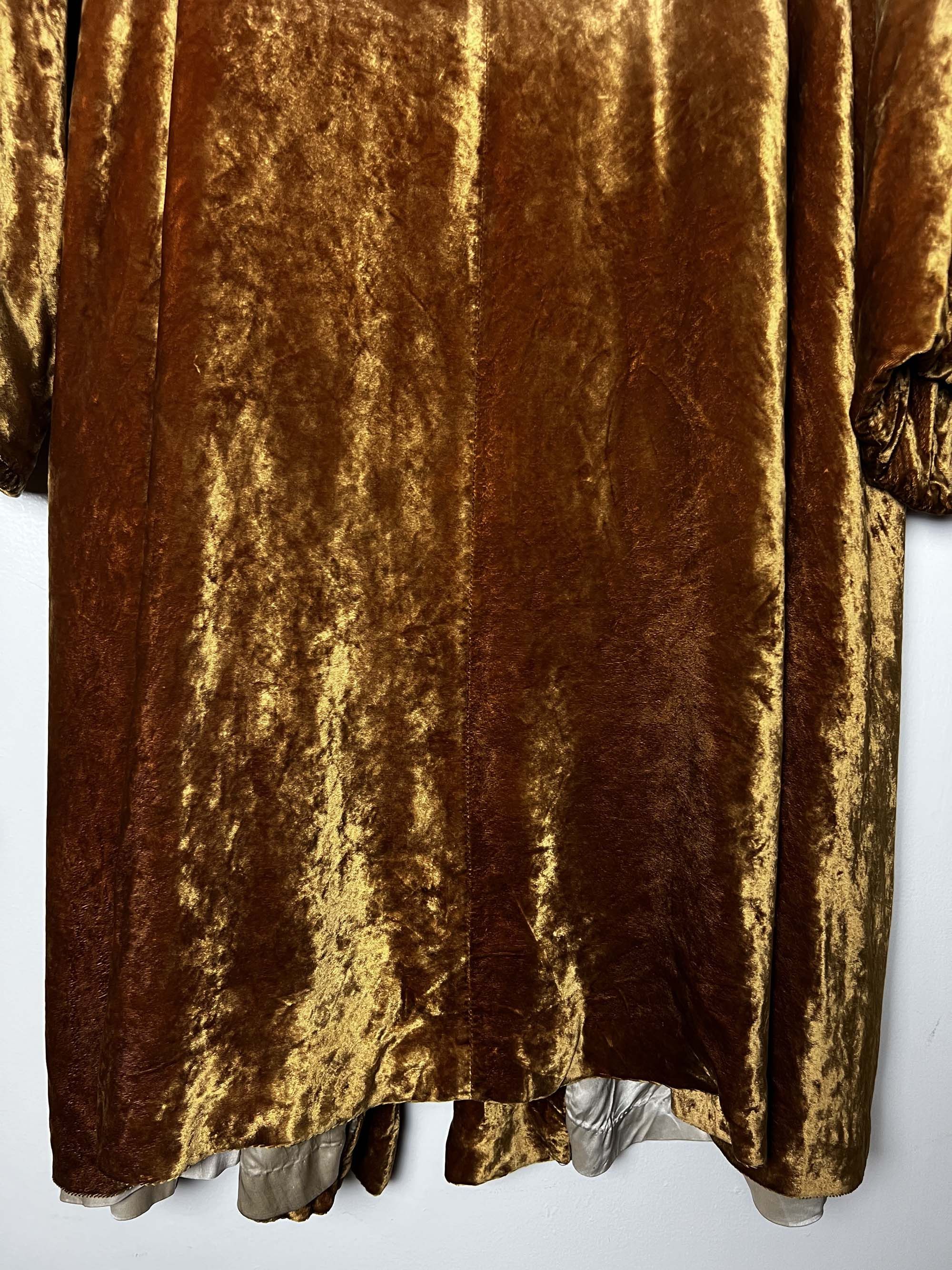 Vintage Vintage Gold 1950's Sun-Kissed of California Swing Coat Size ONE SIZE - 12 Thumbnail