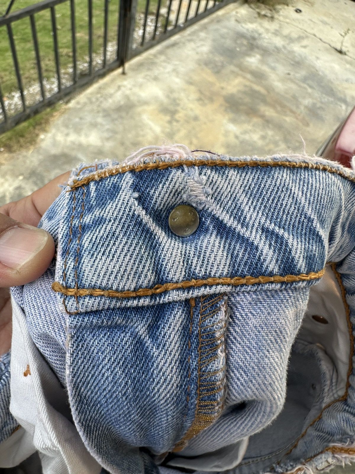 Levi's Vintage Levis 606 Distressed Denim Pant Size US 32 / EU 48 - 9 Thumbnail