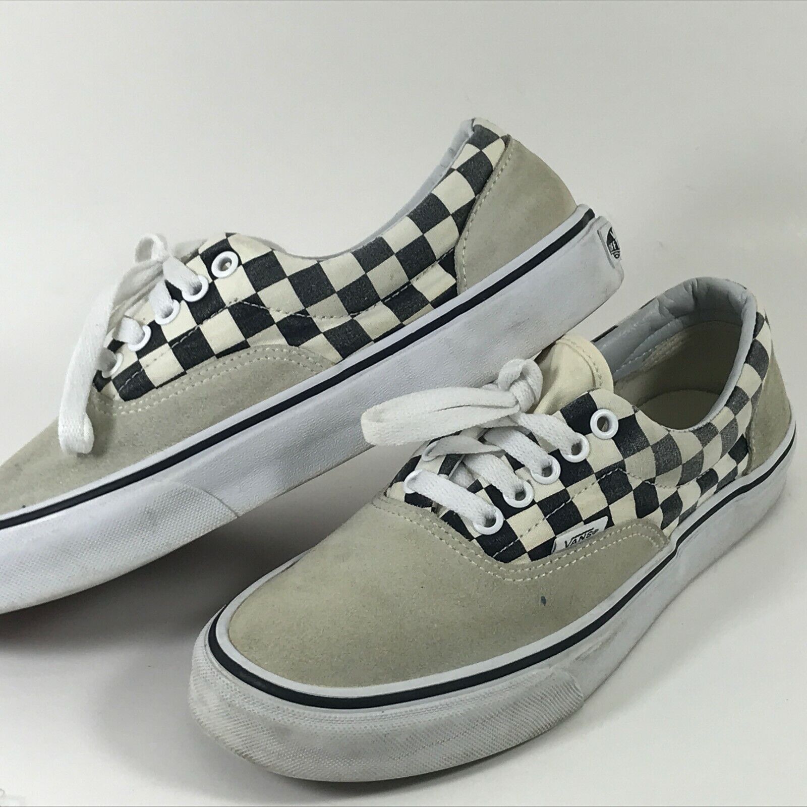 Vans RARE VANS Era Checkerboard Gray Suede Skate Shoes Men's 6.5 Size US 6.5 / EU 39-40 - 1 Thumbnail