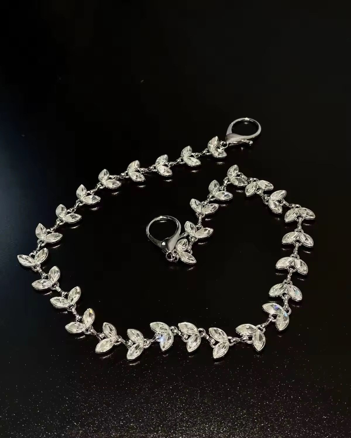 Japanese Brand × Jewelry New petals Four leaf clover neutral jeans Chain Size ONE SIZE - 2 Thumbnail
