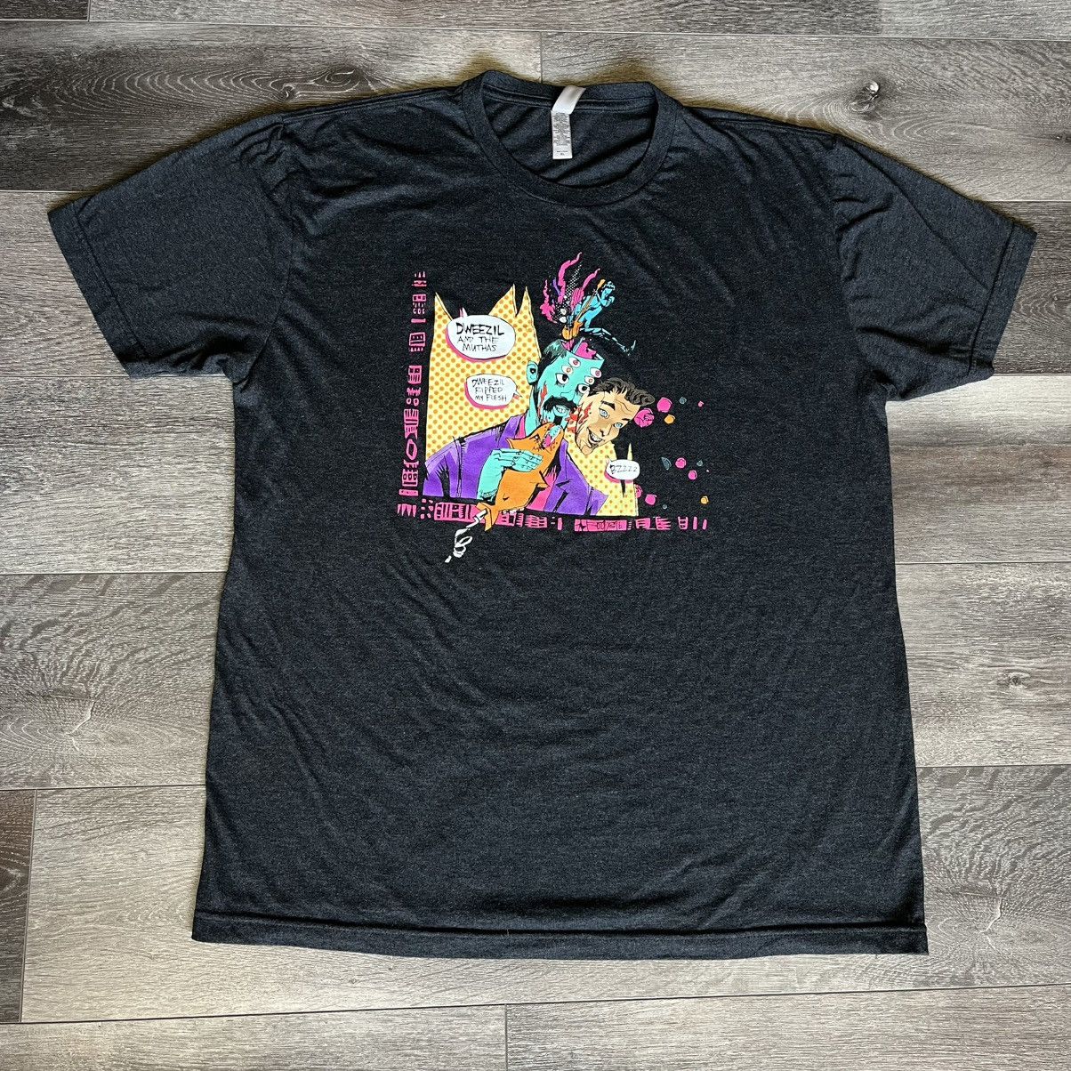 Band Tees × Vintage Rare Dweezil Zappa and The Muthas Australia Band Tour Tee Size US XL / EU 56 / 4 - 3 Thumbnail