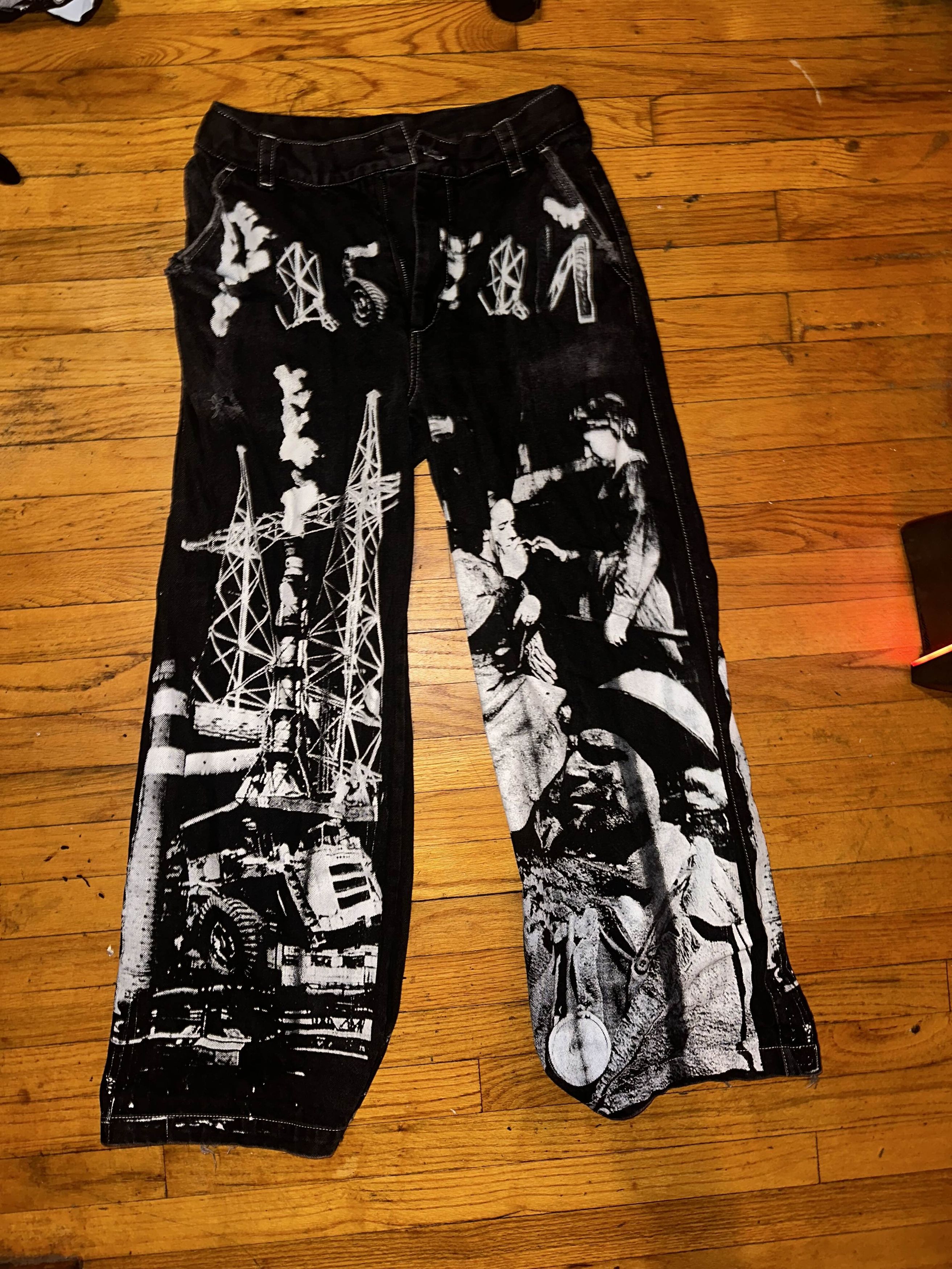 Other Contrast Jeans Size US 34 / EU 50 - 3 Thumbnail