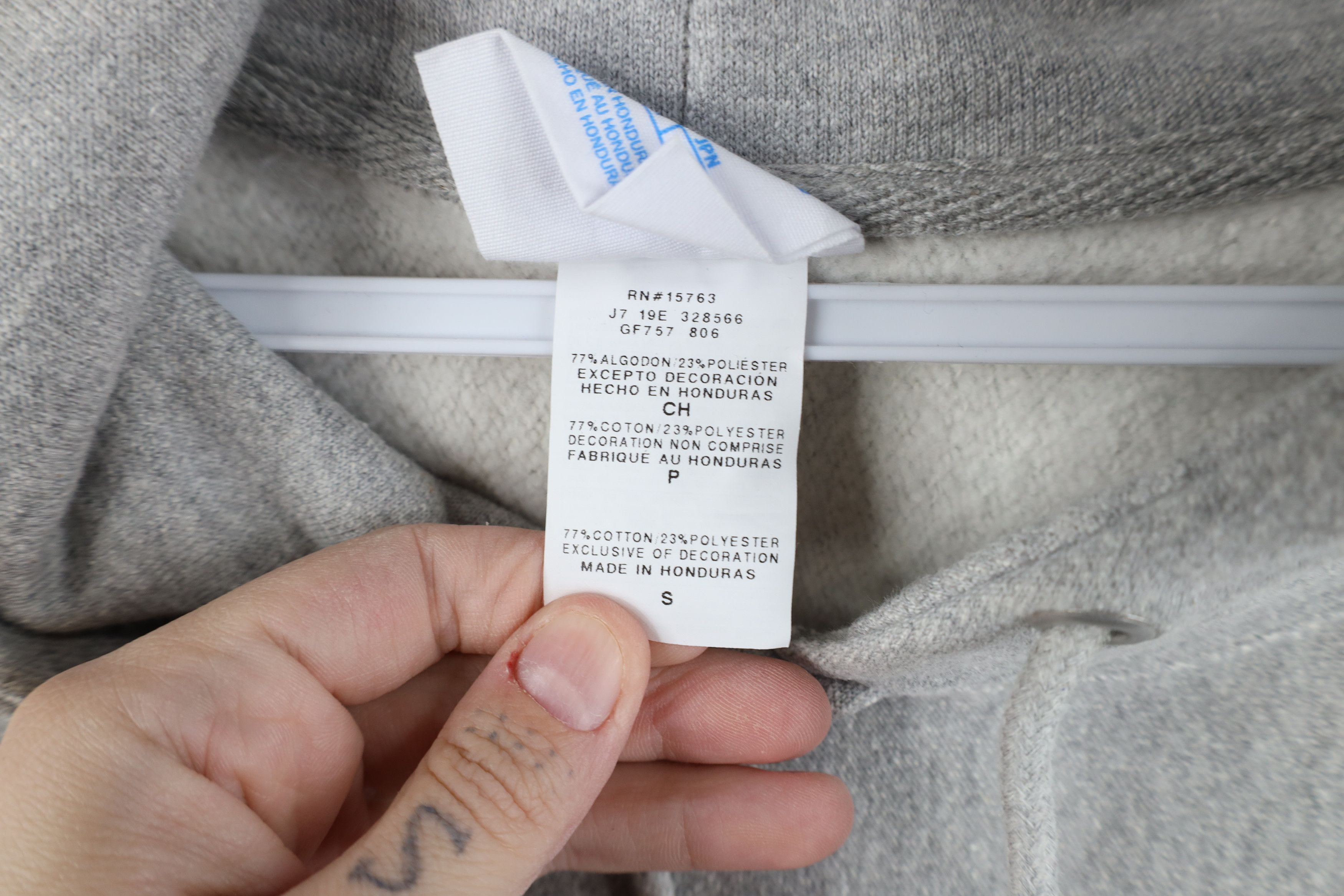 Champion Champion Reverse Weave Heavyweight Hoodie Sweatshirt Gray Size S / US 4 / IT 40 - 10 Thumbnail