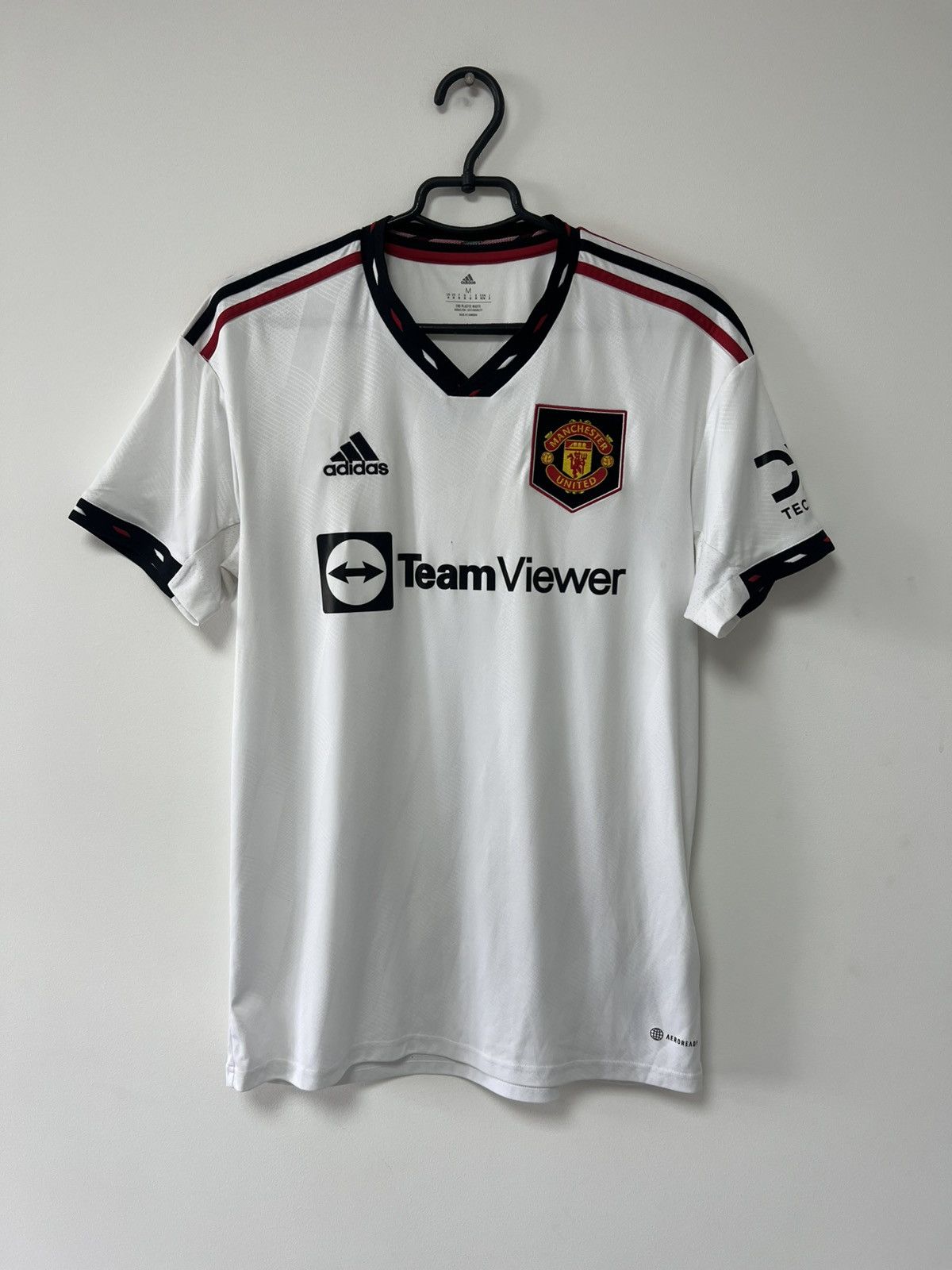 Adidas Manchester United 2022/23 Away Football Shirt Jersey Adidas Size US M / EU 48-50 / 2 - 1 Thumbnail
