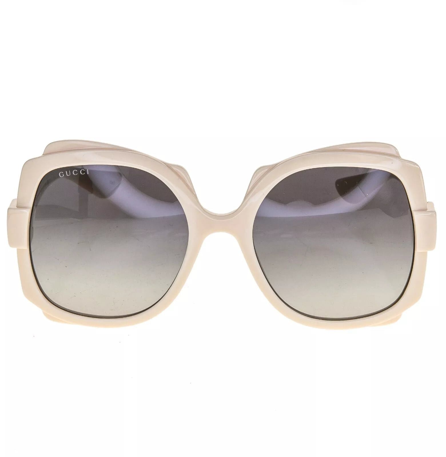Gucci GUCCI Ivory Grey 1431 Oversized Retro Gg1431S Sunglasses 004 Size ONE SIZE - 9 Thumbnail