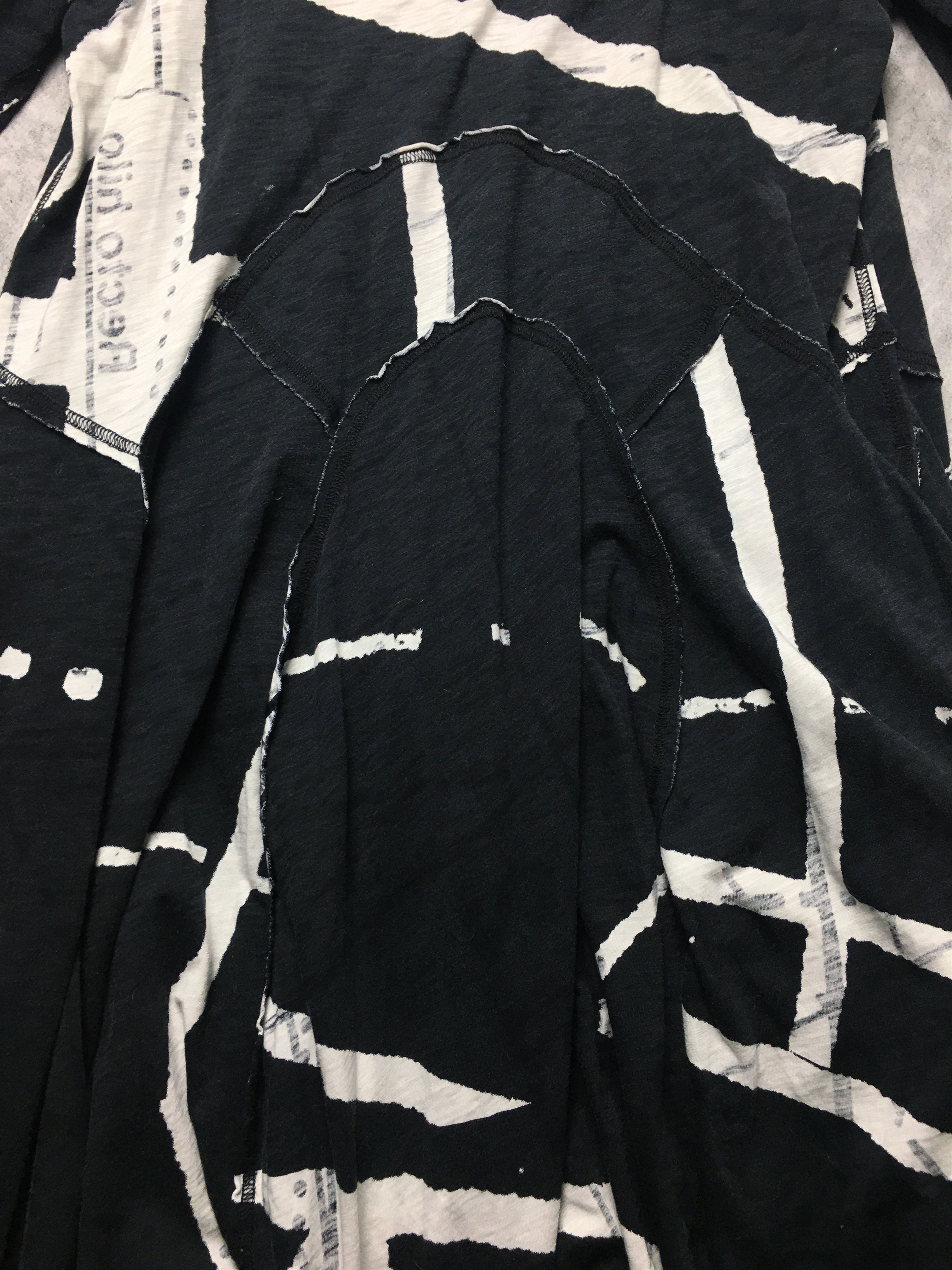 Rundholz Rundholz Avant-Garde Print Cotton Dress Size M / US 6-8 / IT 42-44 - 7 Thumbnail