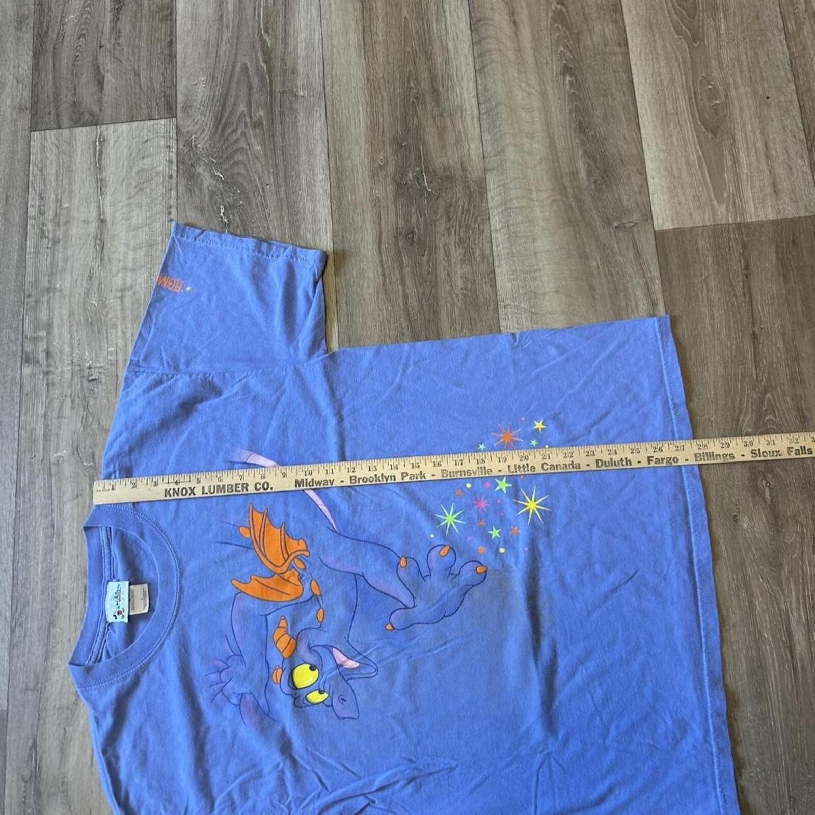 Disney Disney Men's Blue and Purple Tshirt Size US L / EU 52-54 / 3 - 7 Thumbnail