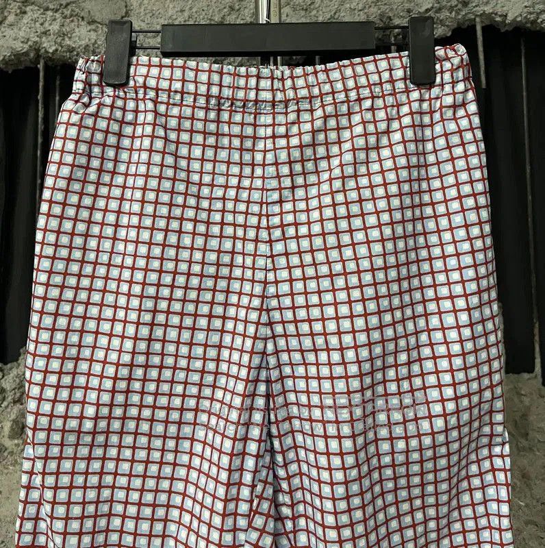 Marni Marni Women's Casual Pants in White Checked Pattern . Size 28" / US 6 / IT 42 - 3 Thumbnail
