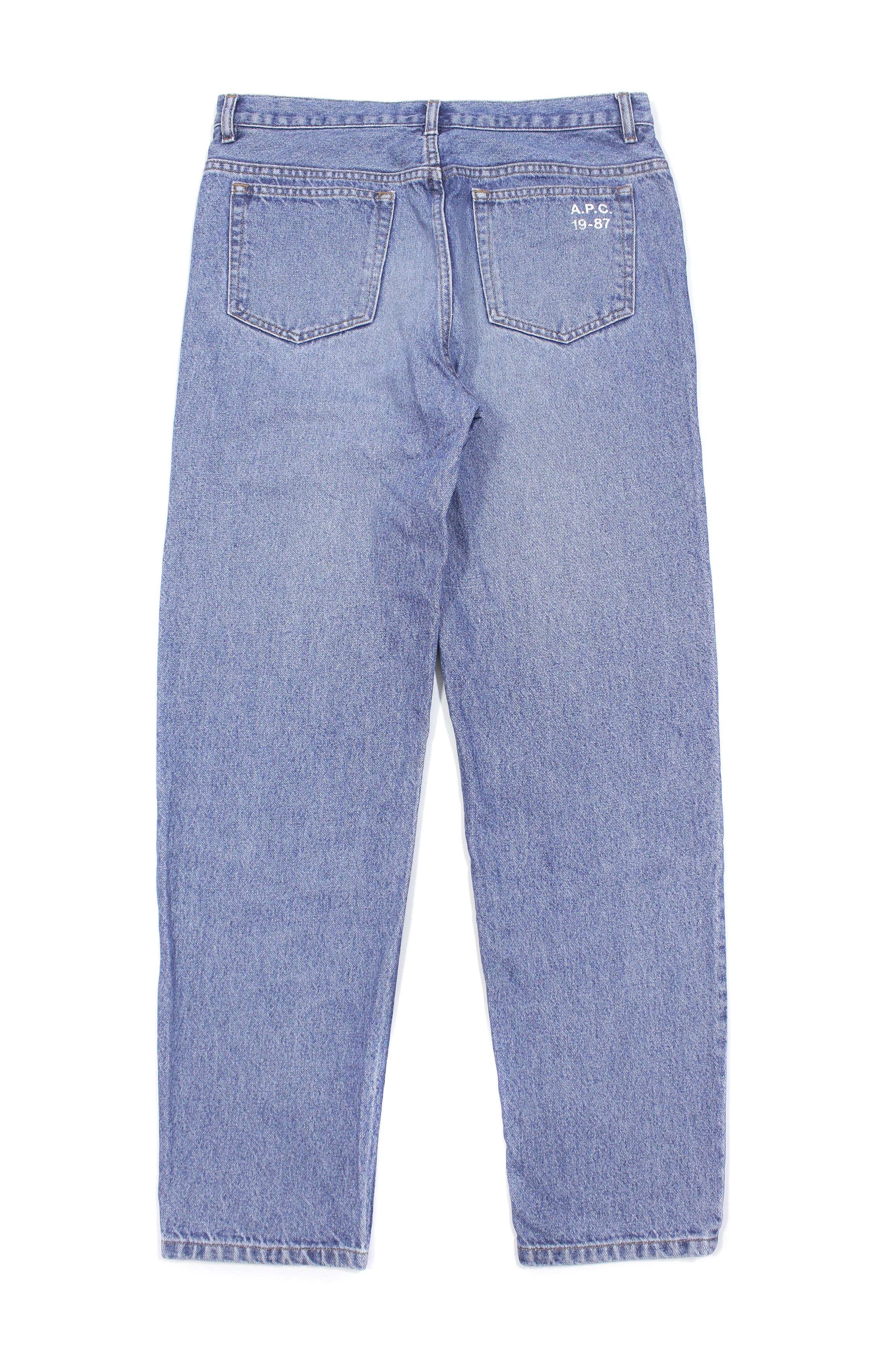 A.P.C. Martin Logo Jeans Size US 30 / EU 46 - 2 Thumbnail