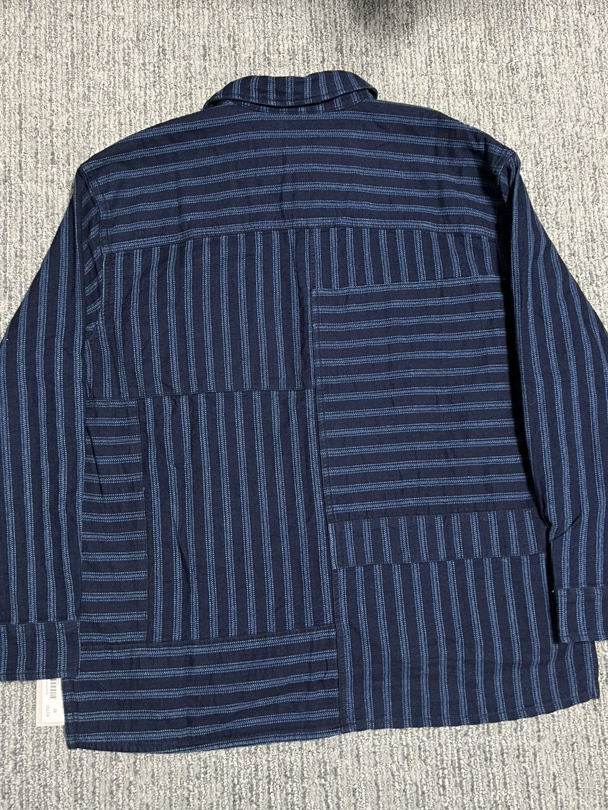 Kith Kith Stripe Denim Jaydin Button Up Shirt NEW Size Medium Size US M / EU 48-50 / 2 - 6 Thumbnail