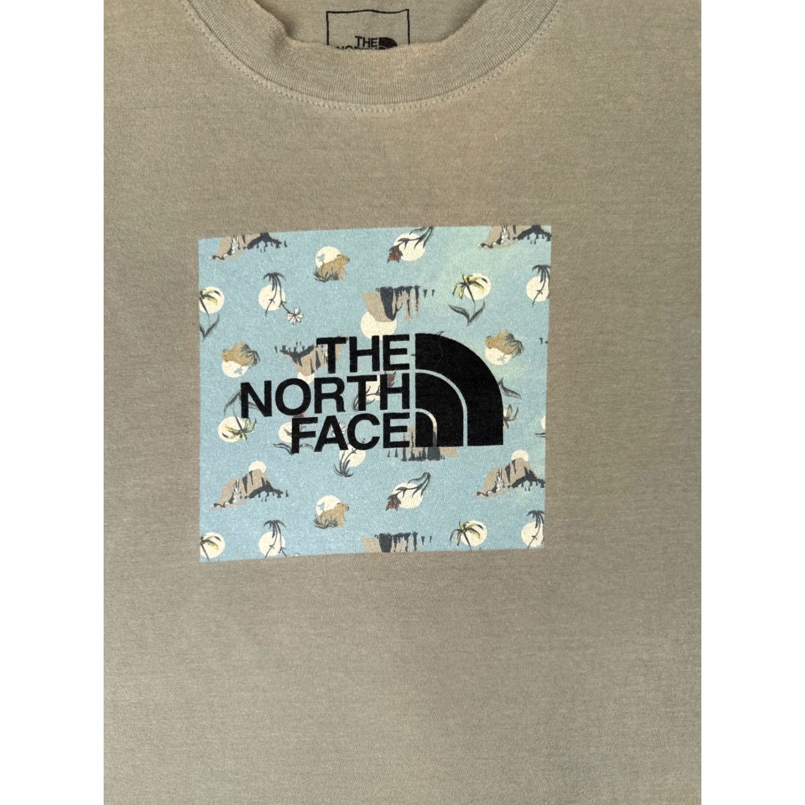 The North Face The North Face Shirt Men Medium Green Floral Logo Short Sleeve Crew Cotton READ Size US M / EU 48-50 / 2 - 6 Thumbnail
