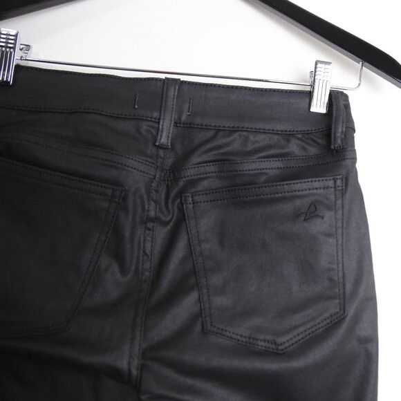 DL1961 DL1961 Emma Waxed Skinny Low Rise Instasculpt Poseidon Pants Size 25" / US 0 / IT 36 - 5 Thumbnail