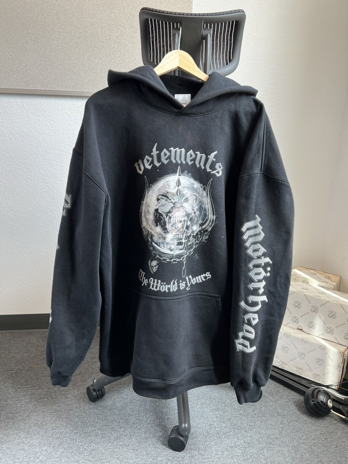 Vetements Vetements Hoodie Motorhead Colab Size US M / EU 48-50 / 2 - 7 Thumbnail