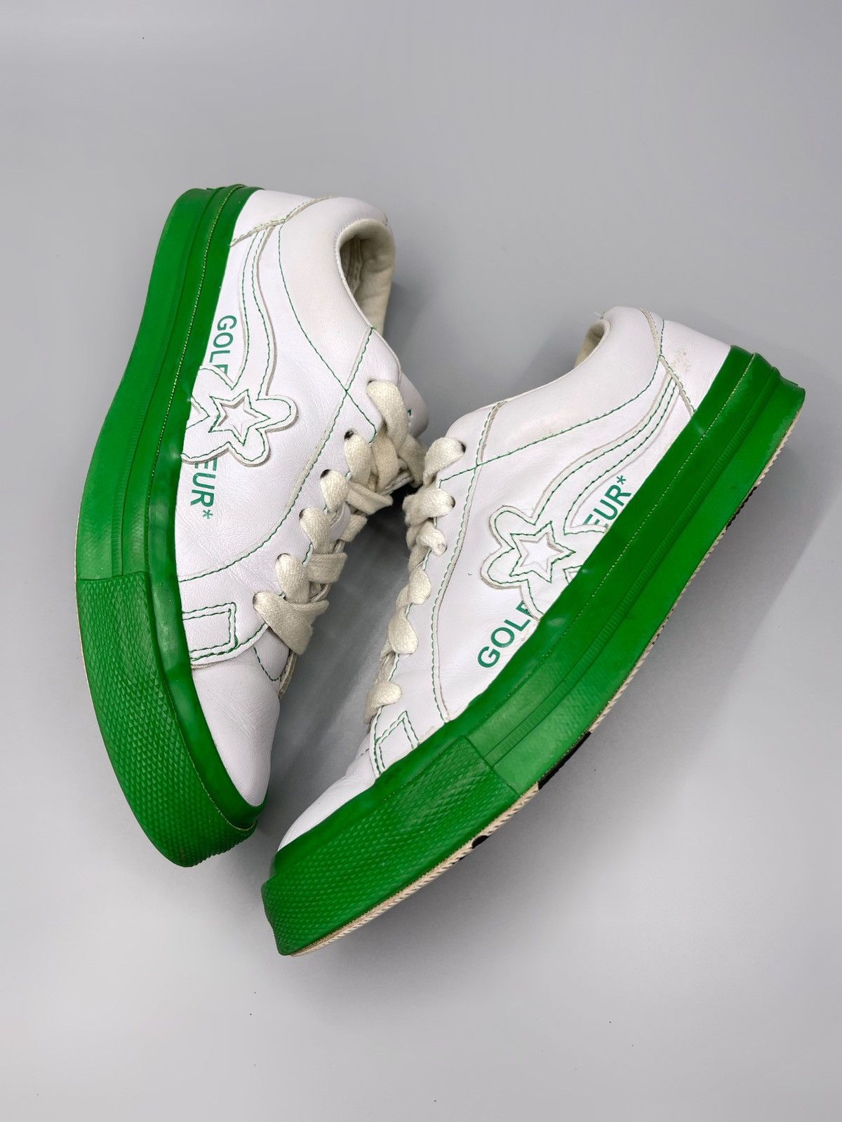 Converse × Golf le Fleur Golf Le Fleur Converse Leather Sneaker Size US 6.5 / IT 36.5 - 4 Thumbnail
