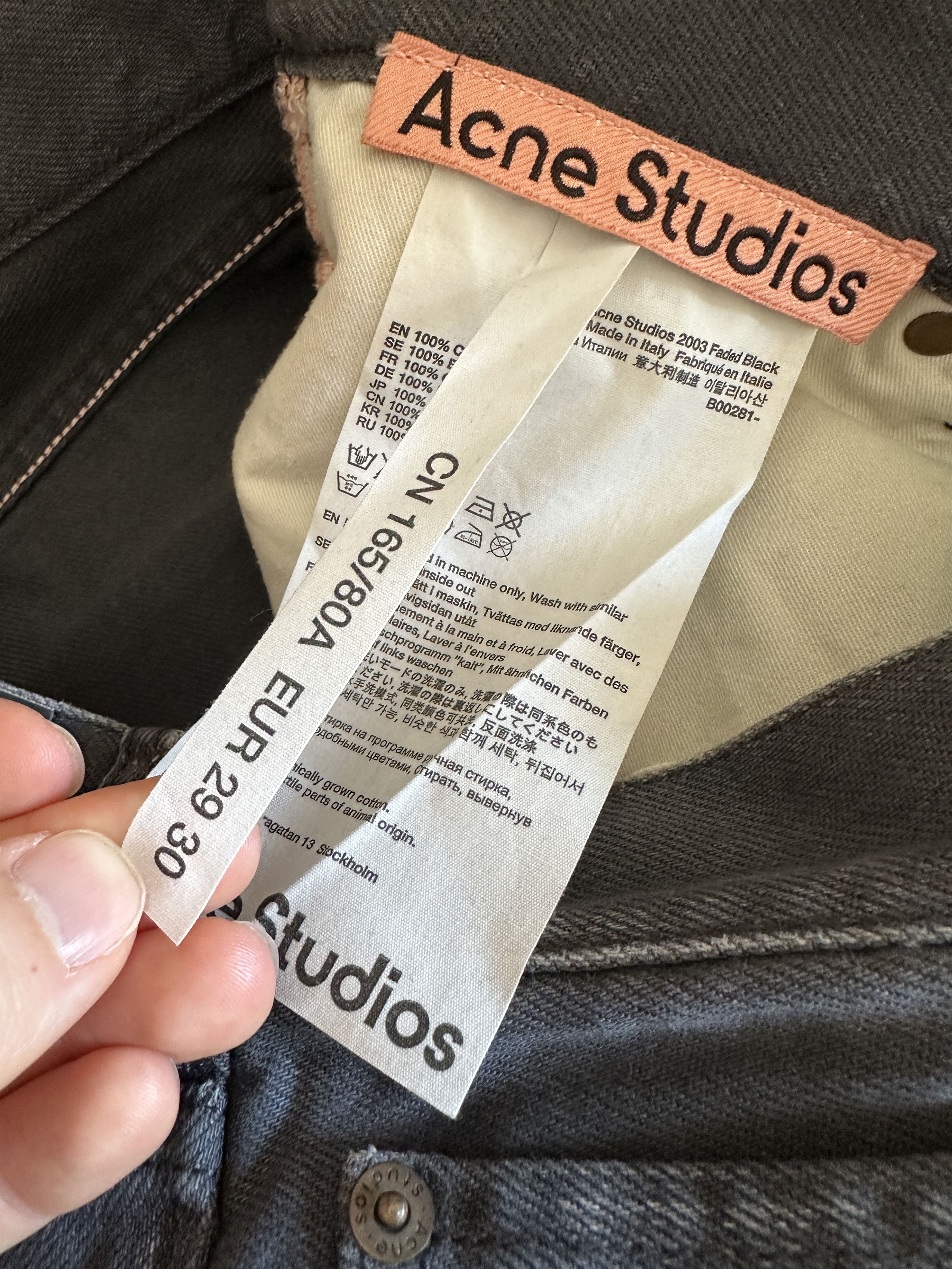 Acne Studios Acne Studios 2003 Jeans Size US 30 / EU 46 - 4 Thumbnail