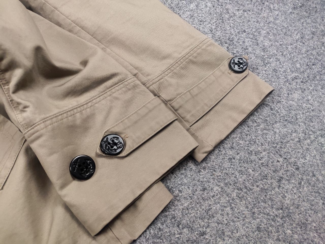 Paul Smith Vintage Paul Smith Design Double-breasted Canvas coat Jacket Size US L / EU 52-54 / 3 - 10 Thumbnail