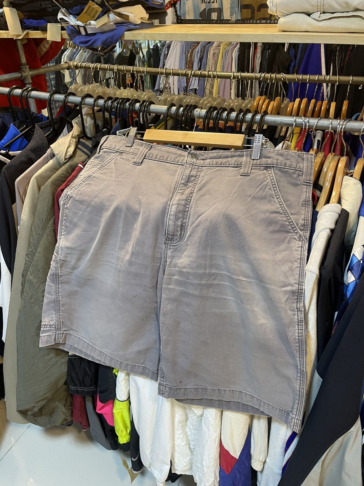 Carhartt Vintage Carhartt Carpenter Shorts Size US 40 / EU 56 - 2 Thumbnail