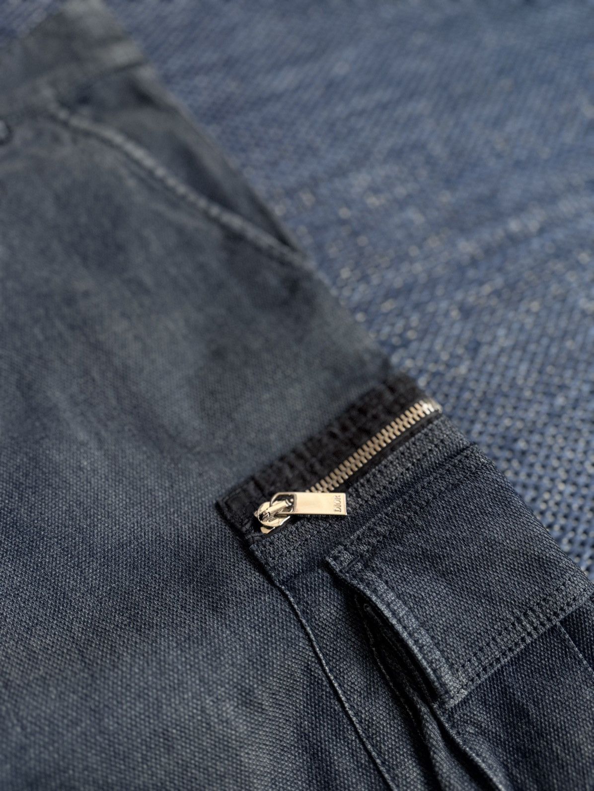 Dior SS21 Denim Cargo Pants Size US 30 / EU 46 - 3 Thumbnail