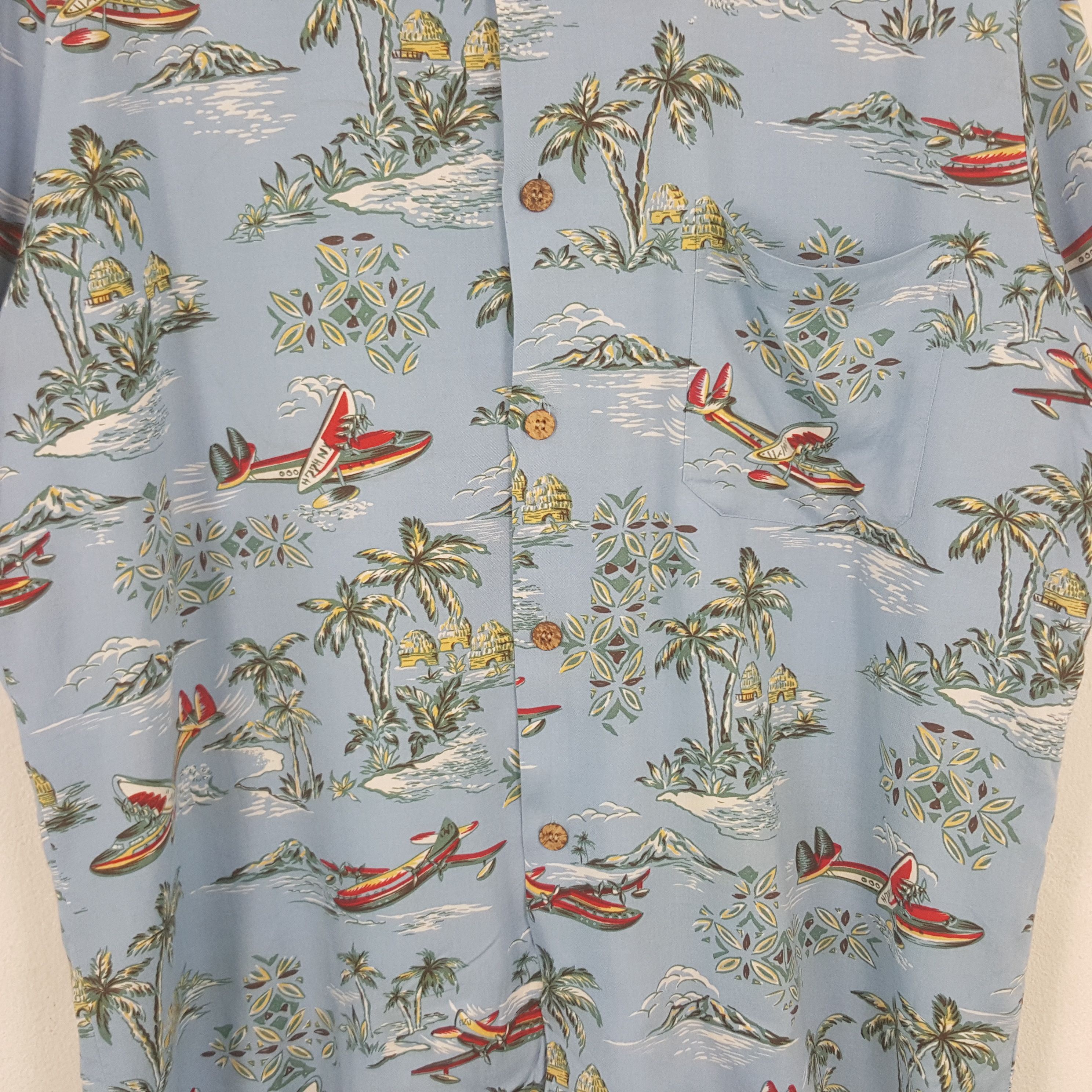Sun Surf Vintage Reyn Spooner Hawaii Surf Shirt Button Up RR16 Size US XL / EU 56 / 4 - 2 Thumbnail
