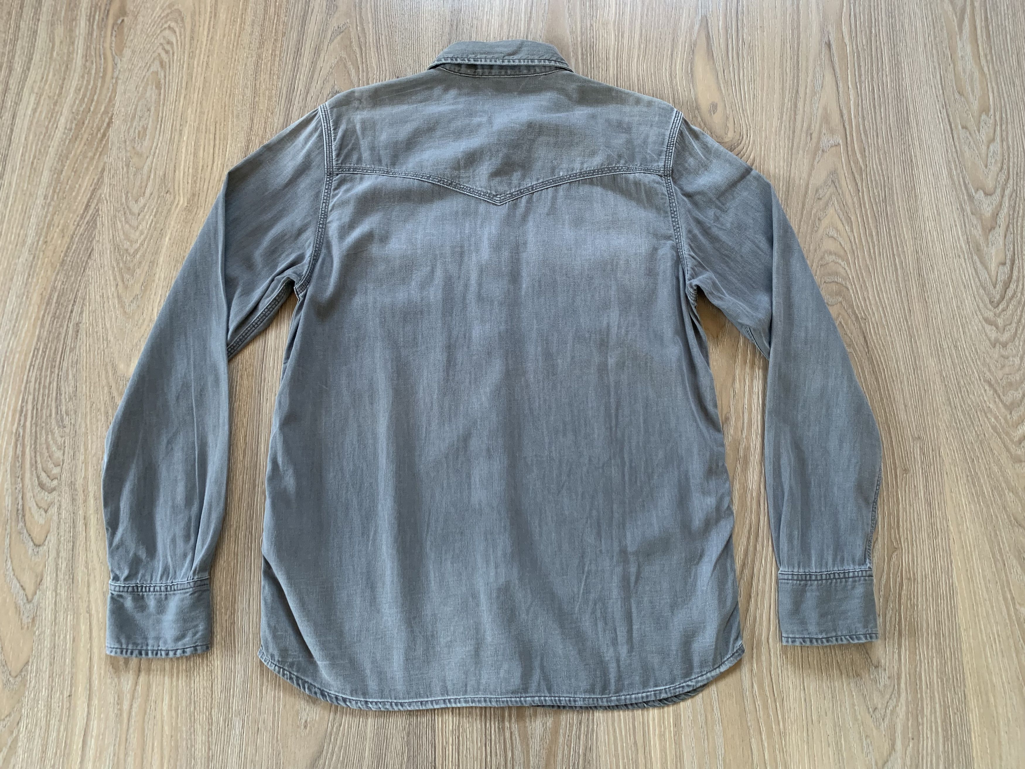 Carhartt Carhartt Howdy Denim Long Sleeve Grey Shirt Size US M / EU 48-50 / 2 - 3 Thumbnail