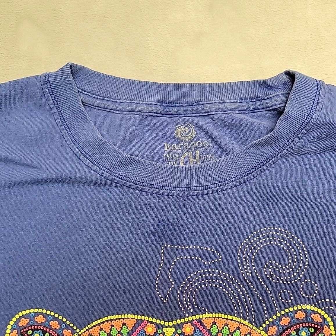 Vintage VINTAGE Karacool Nature Shirt Men S Blue Jaguar Festival Mexico Huichol Art Boho Cat Shirt Mens S Blue Jaguar Festival Mexico Huichol Art Boho Cat Size US S / EU 44-46 / 1 - 6 Thumbnail