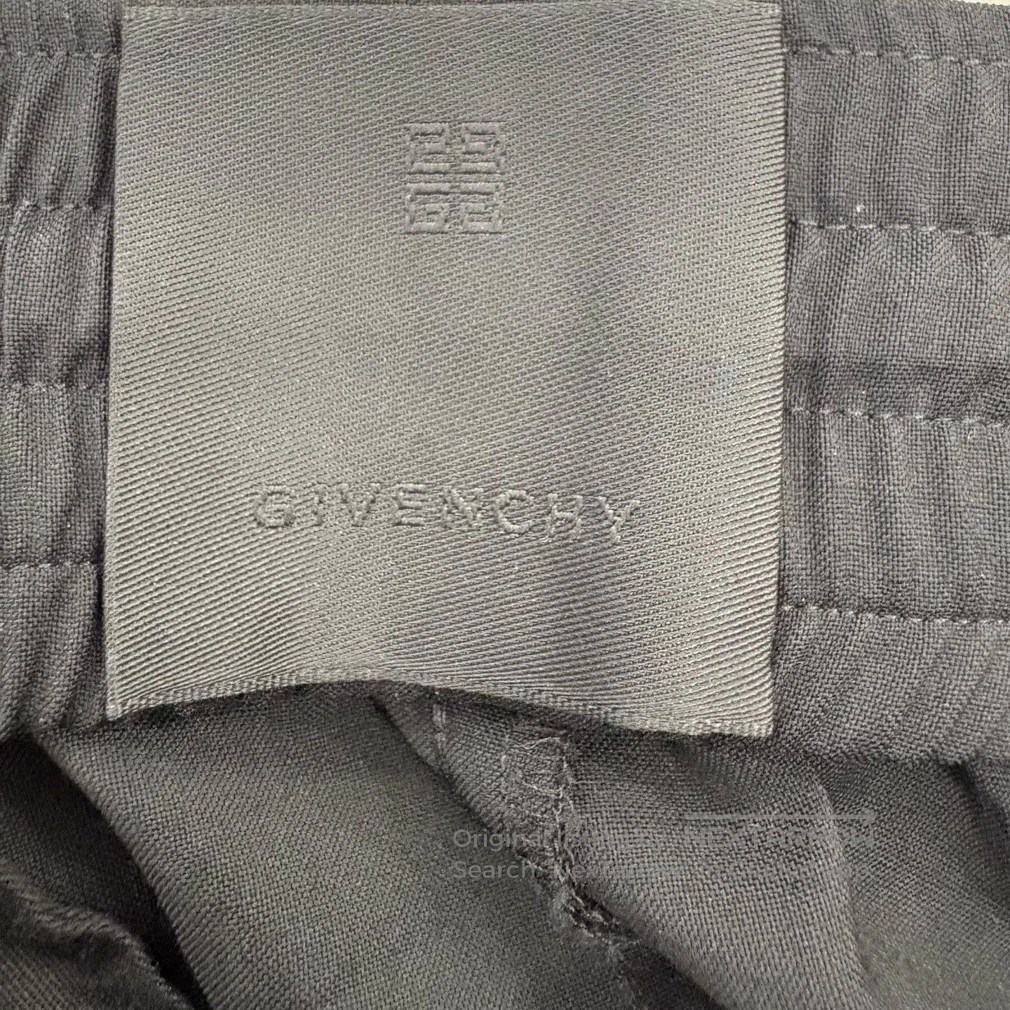 Givenchy Givenchy Men's Nylon 4G Metal Label Wool Casual Pants Size US 34 / EU 50 - 4 Thumbnail